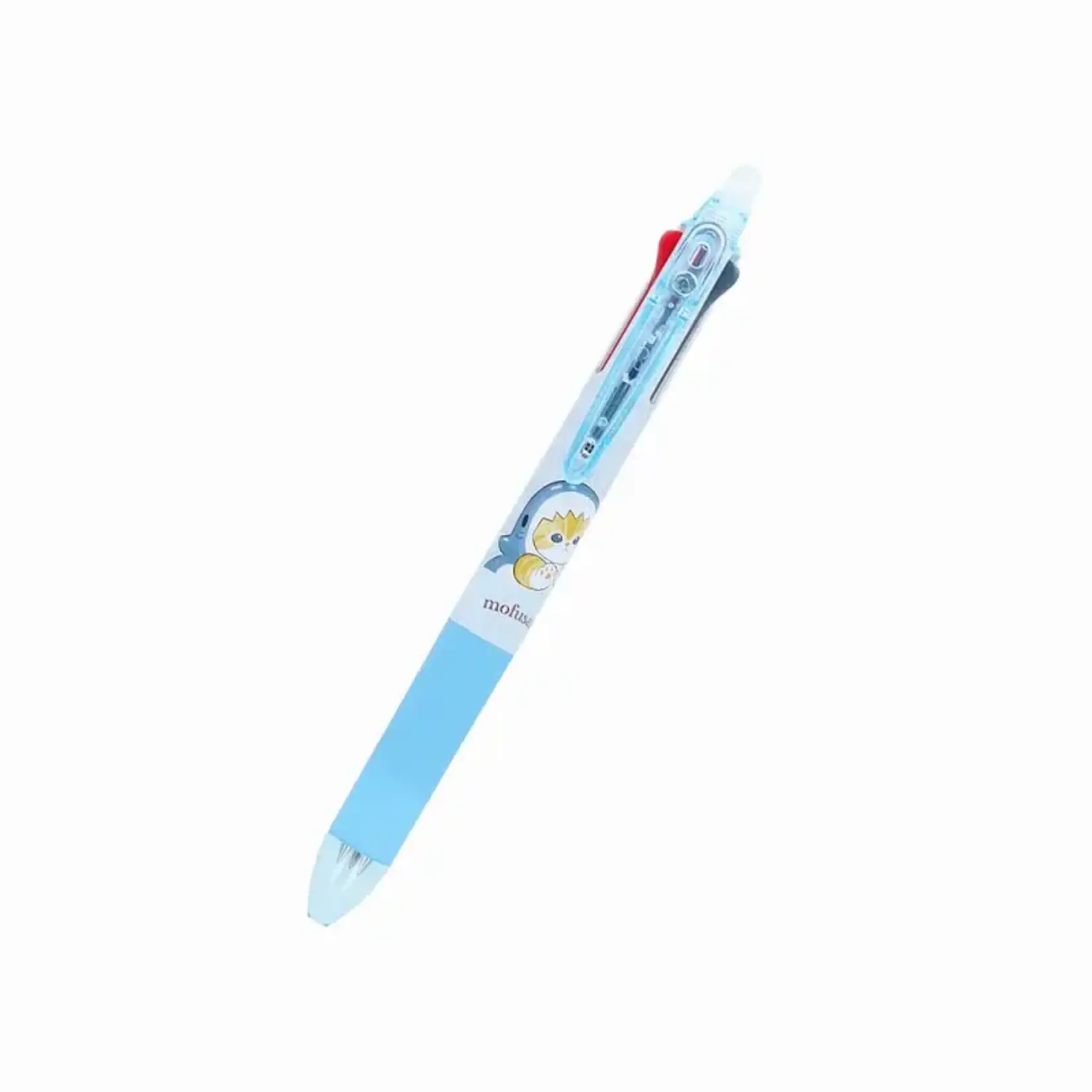 Sun Star Ball Point Pen - mofusand Samenyan 3-Color 0.38mm - erasable