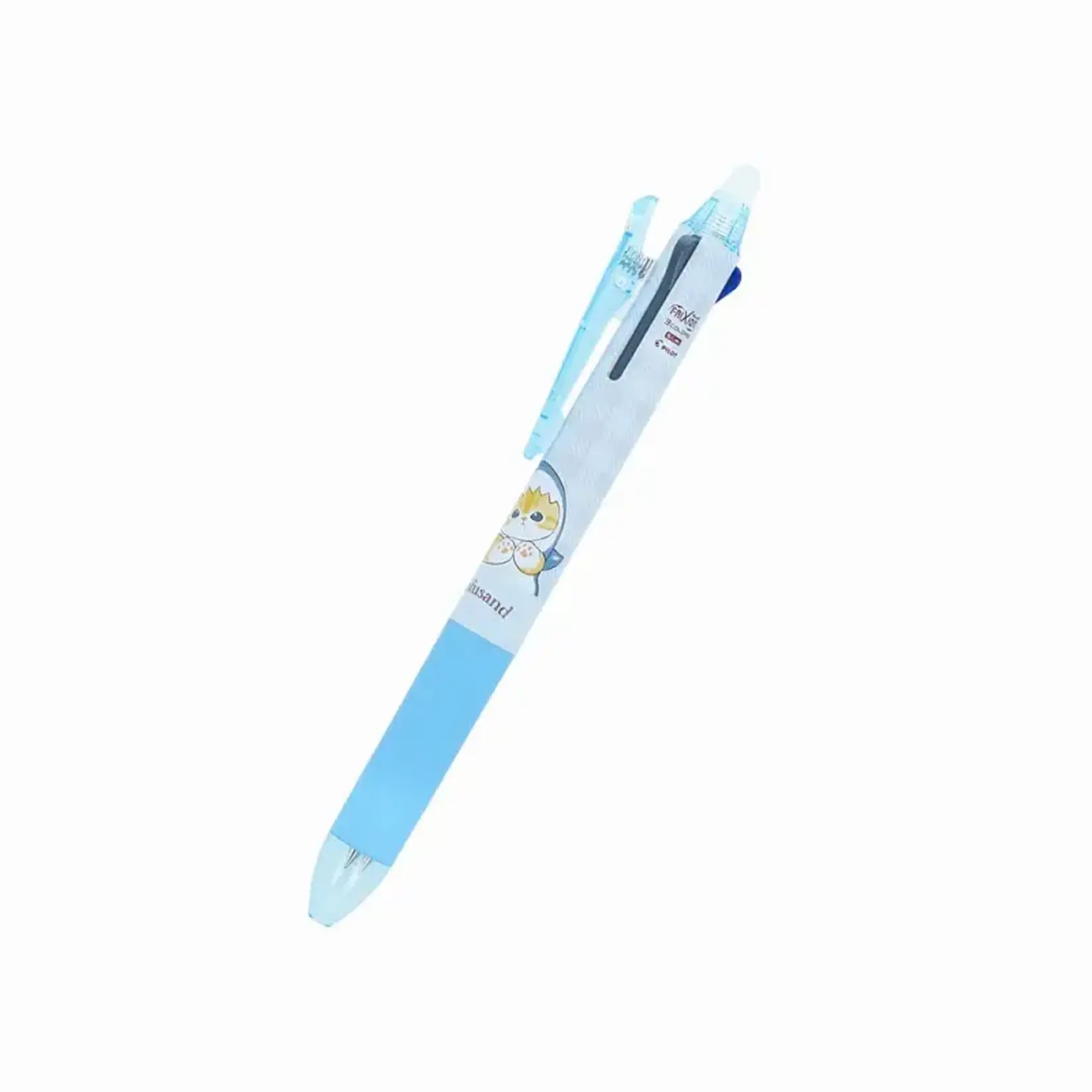 Sun Star Ball Point Pen - mofusand Samenyan 3-Color 0.38mm - erasable