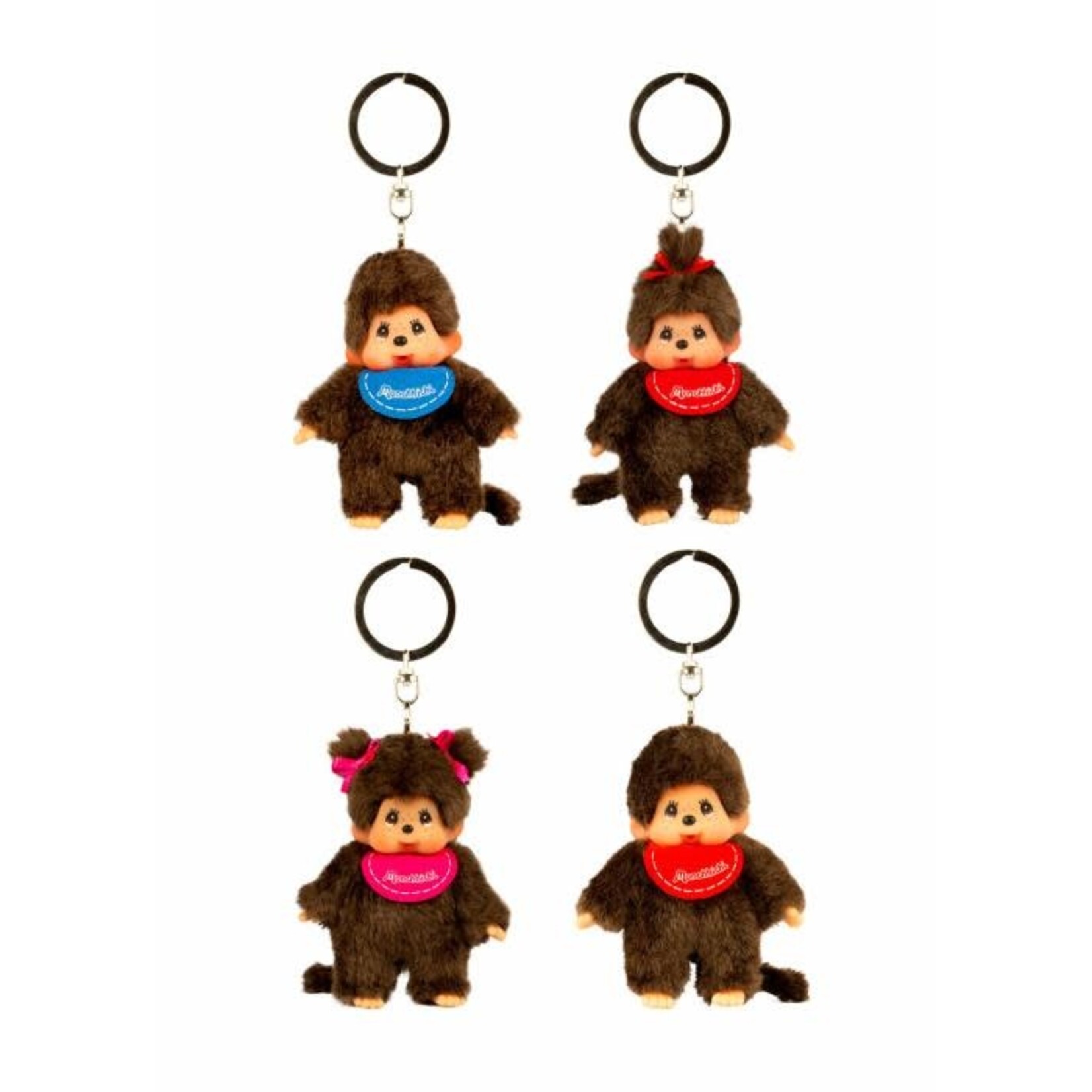 Monchhichi Classic 4" Plush Keychain 253410