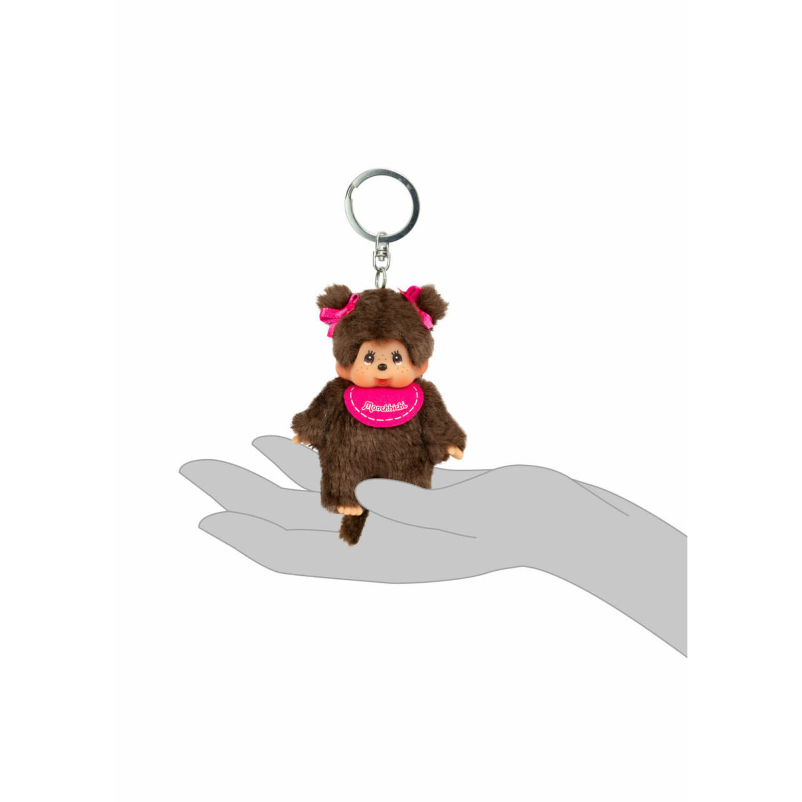 Monchhichi Classic 4" Plush Keychain 253410