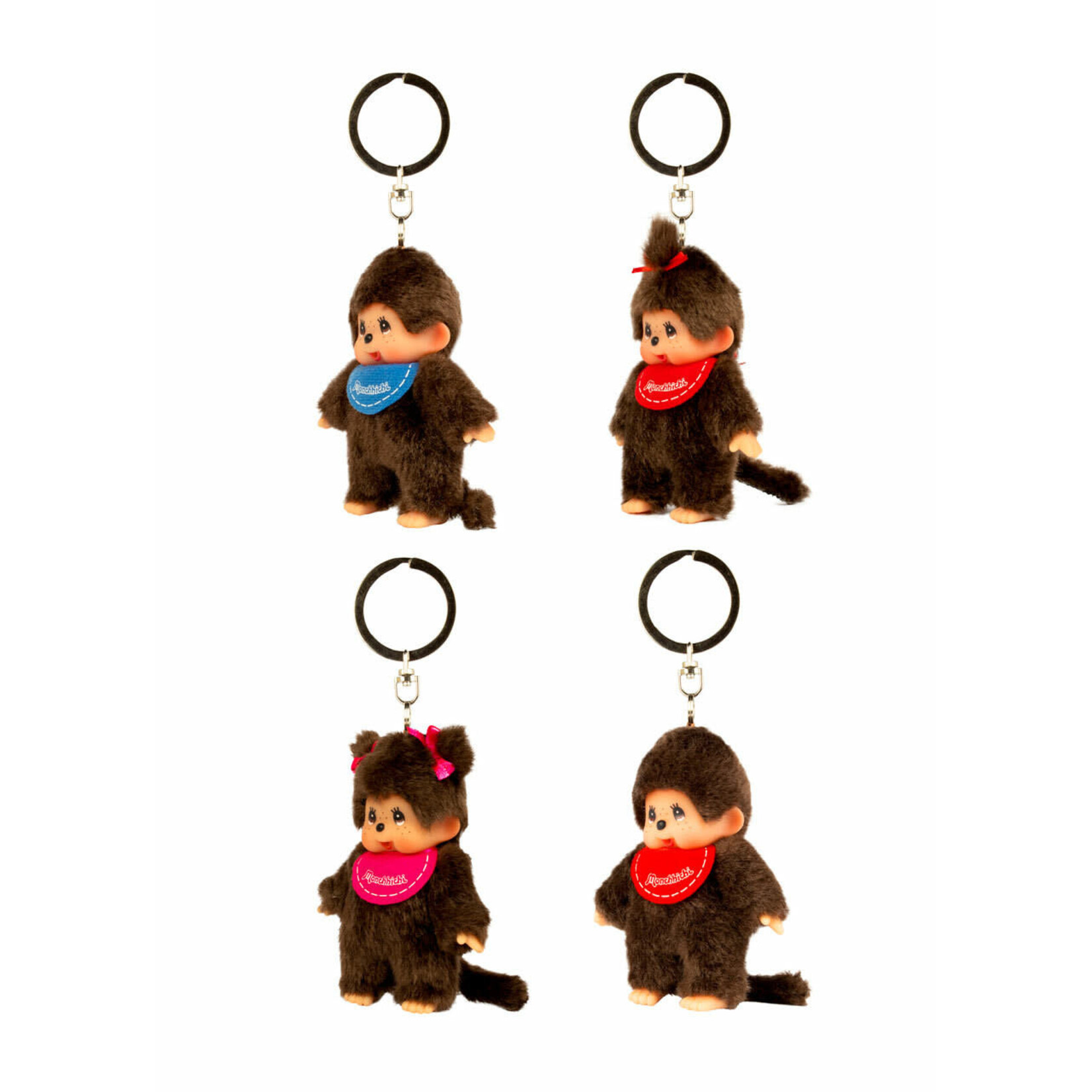Monchhichi Classic 4" Plush Keychain 253410