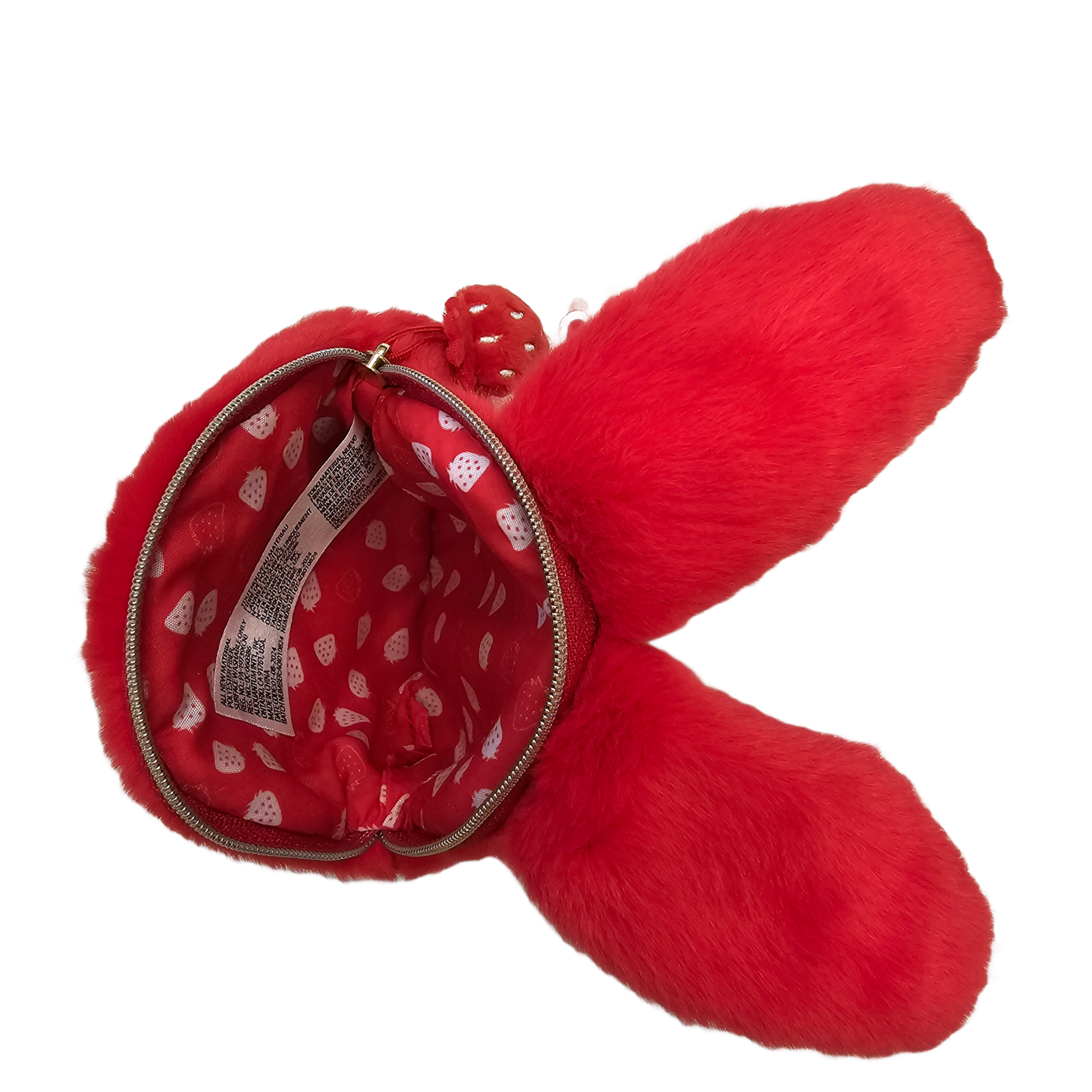 Monchhichi Strawberry Girl 4.5" Plush Coin Purse GSB03003