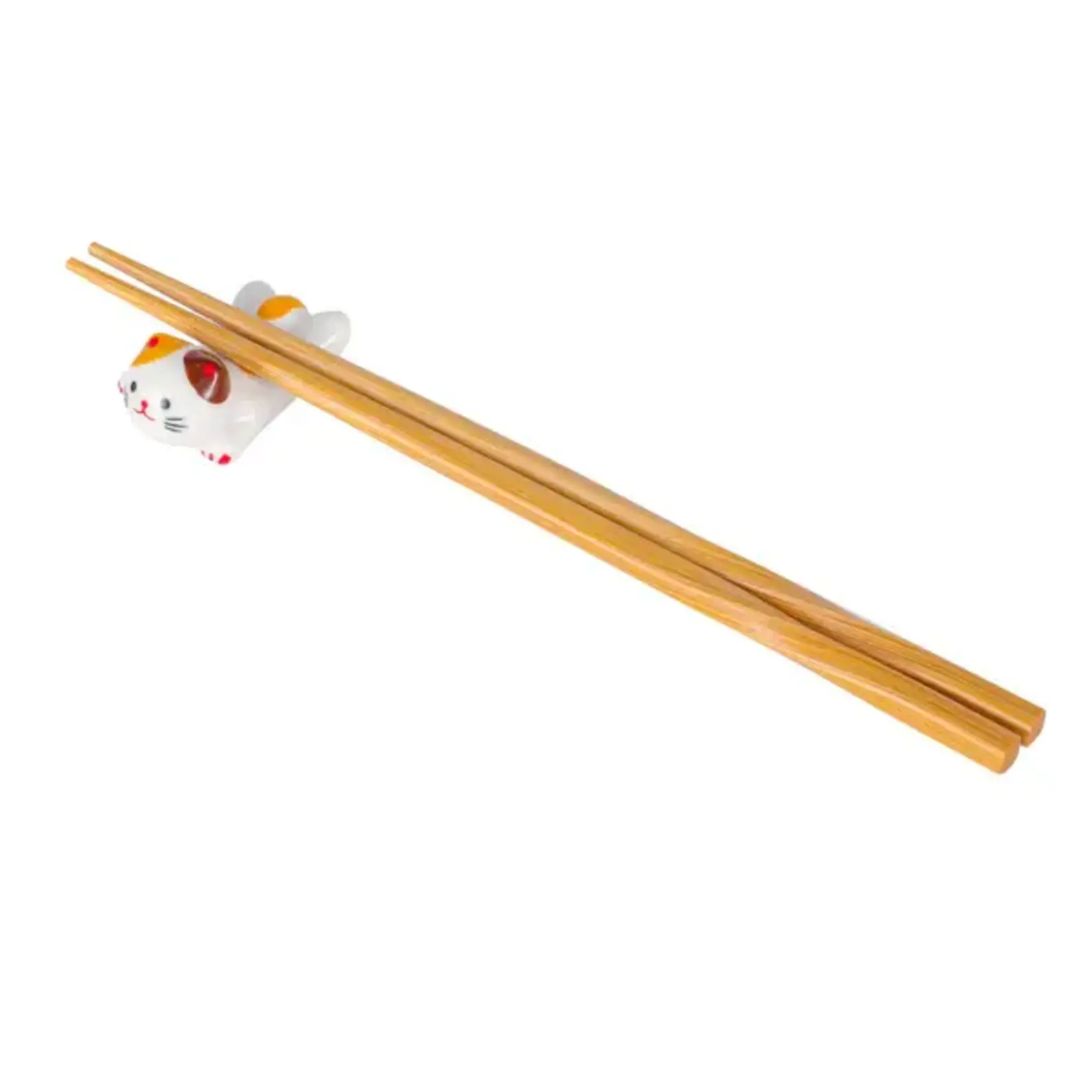 Chopsticks Rest - Cat Calico CHR170-WH