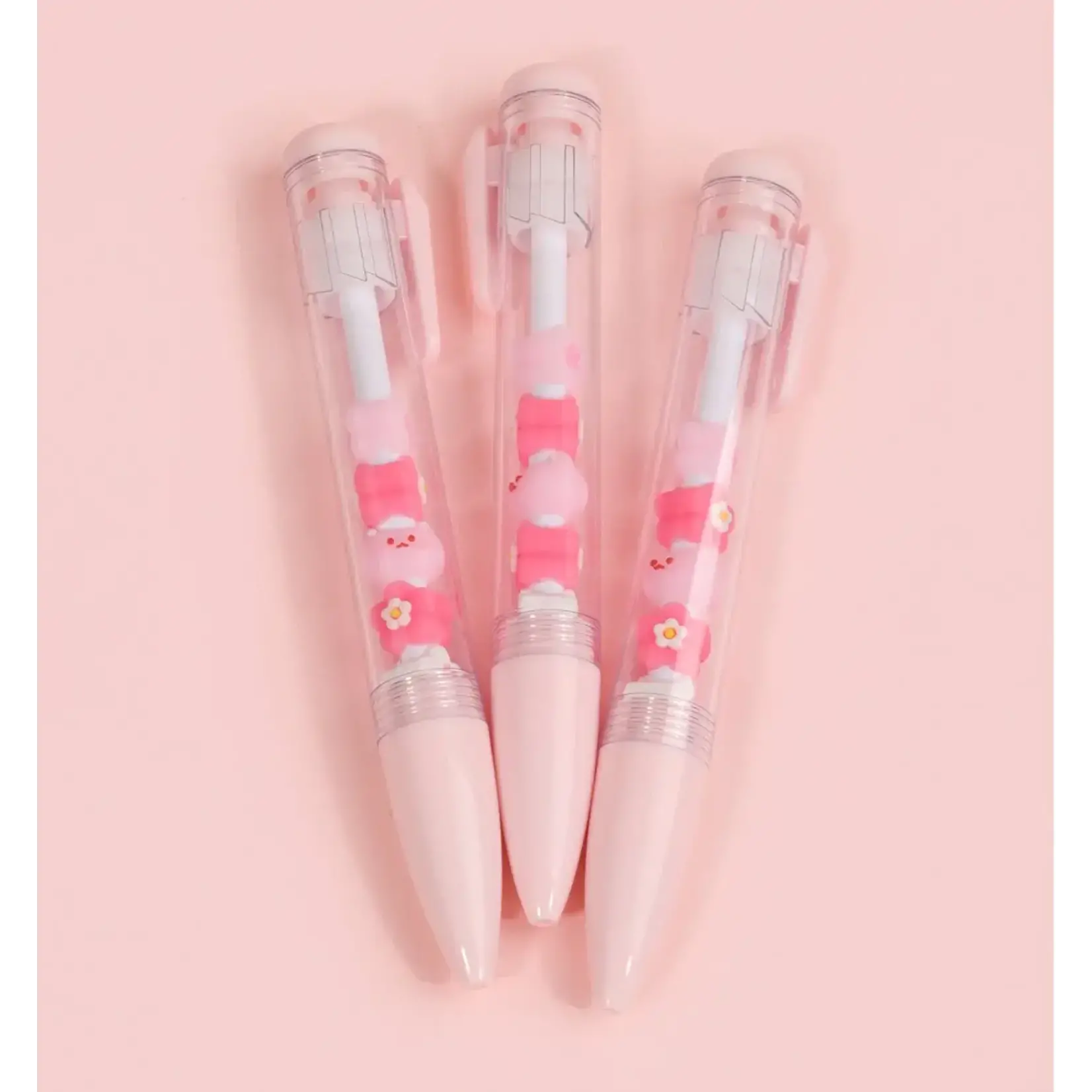 Kuki Sakura Cat Gel Pen - 22620