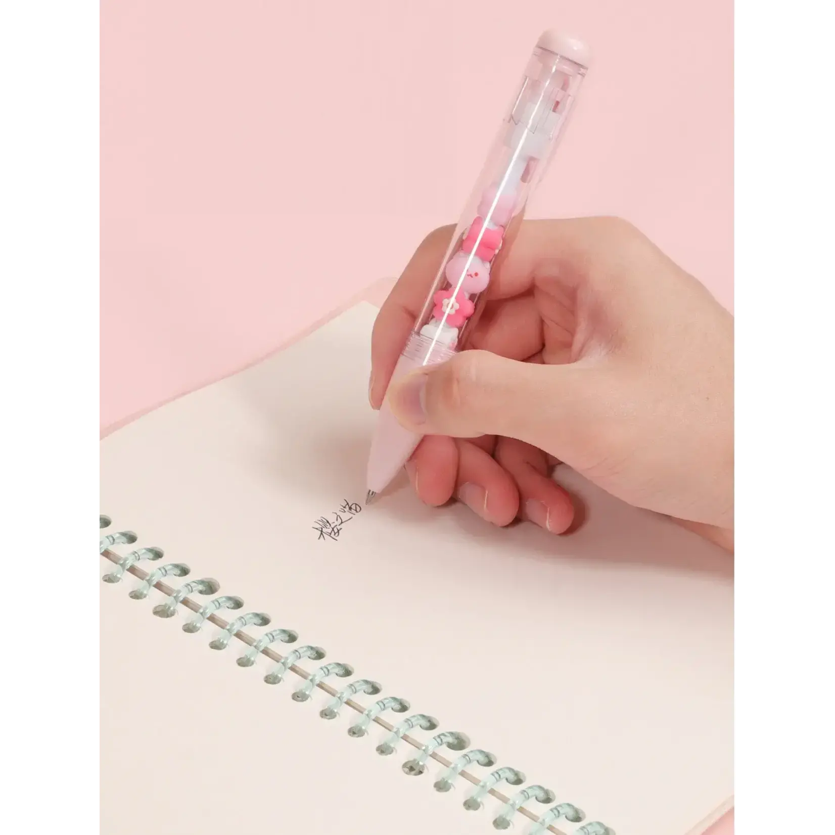 Kuki Sakura Cat Gel Pen - 22620