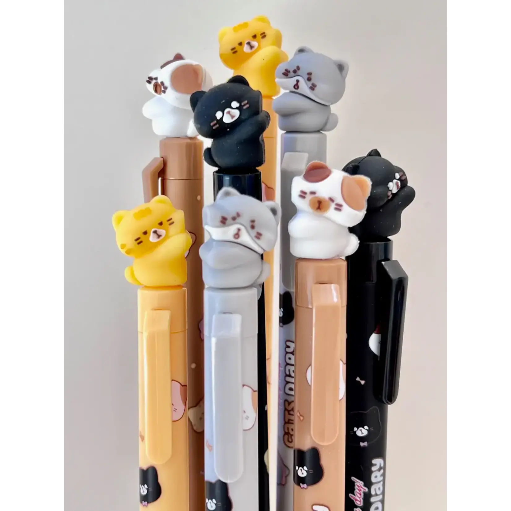 Kuki Cat Diary Twin Pack Gel Pen - 22642
