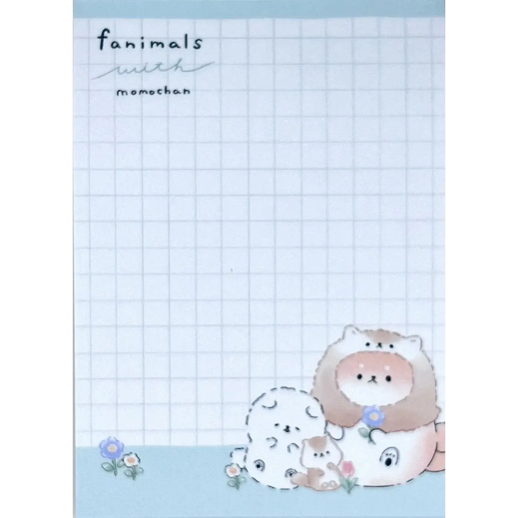Crux Funimal Garden Party Mini Notepad - 109607