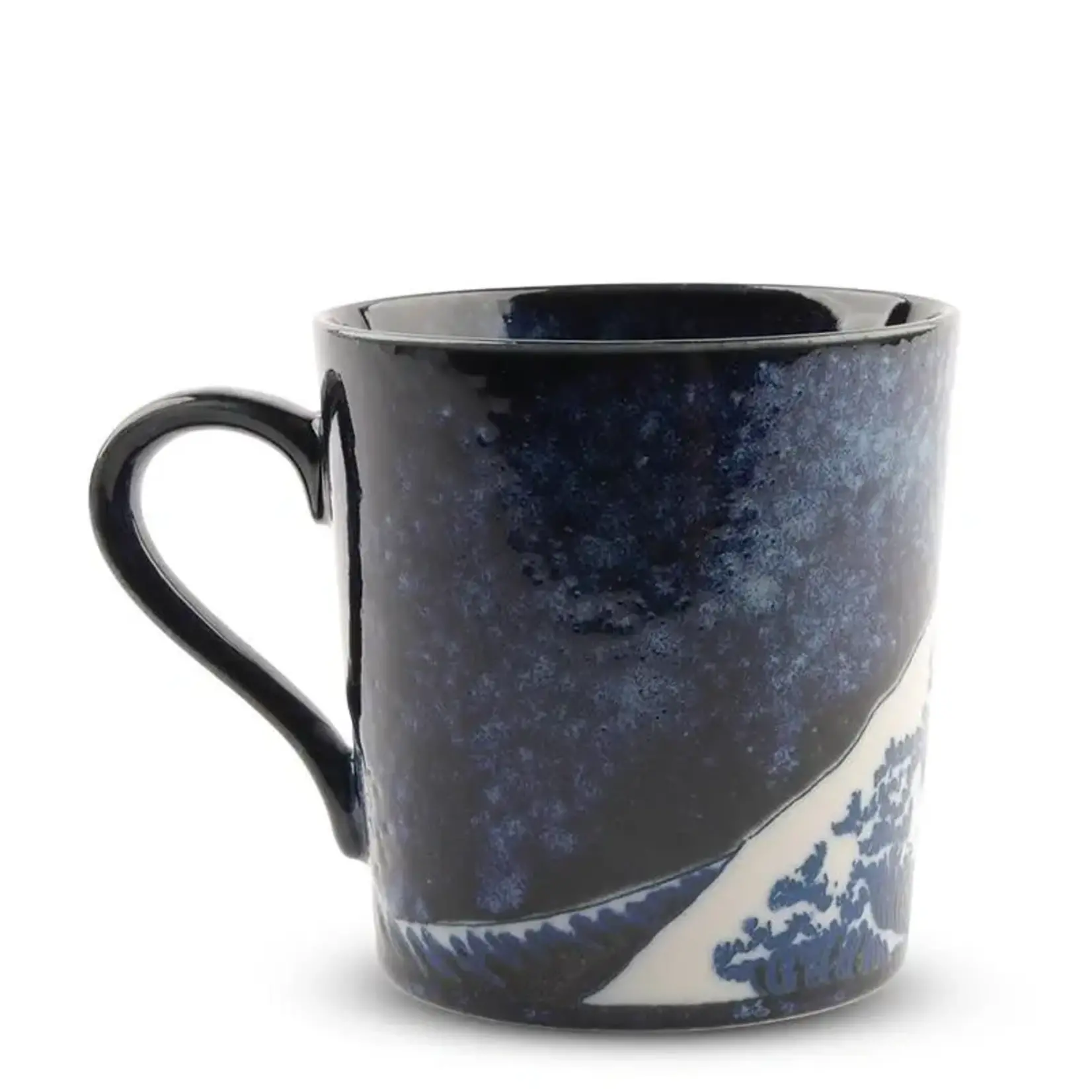 Mug - Hokusai  Great Wave (10oz) Namako Blue - J6813 / YG72-BWV
