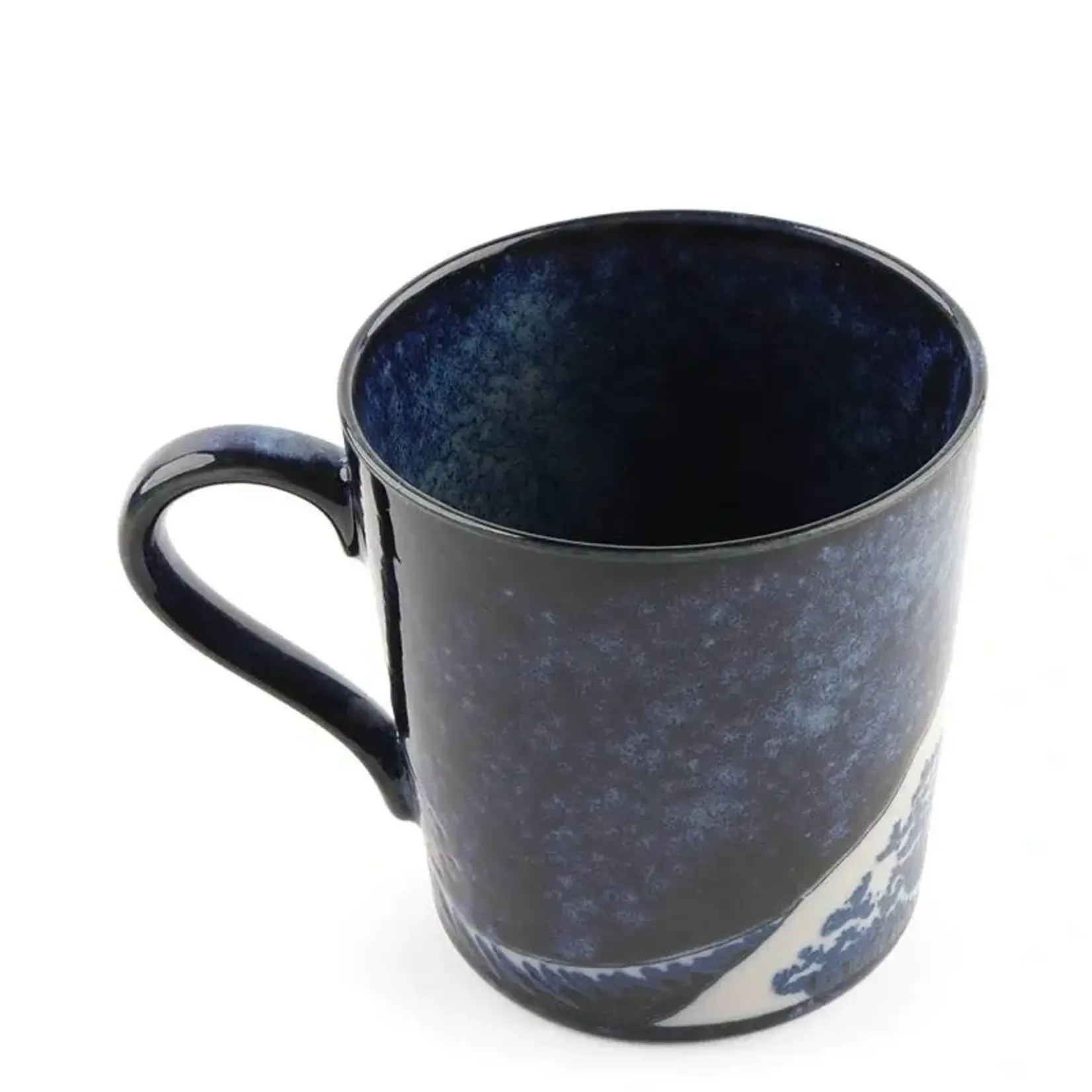 Mug - Hokusai  Great Wave (10oz) Namako Blue - J6813 / YG72-BWV
