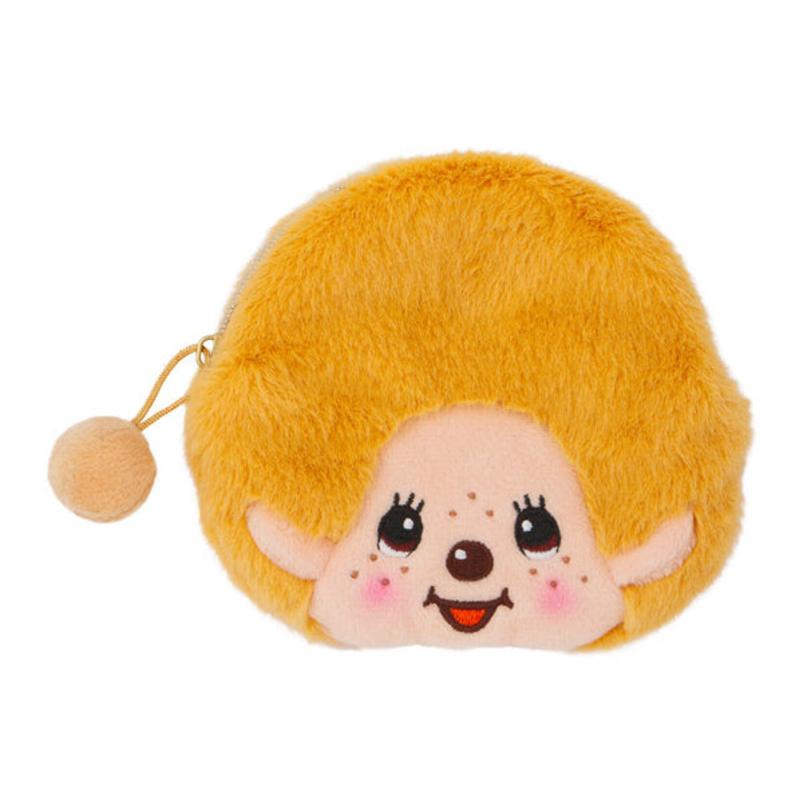 Monchhichi Beige Boy 4.5" Plush Coin Purse GSB03004