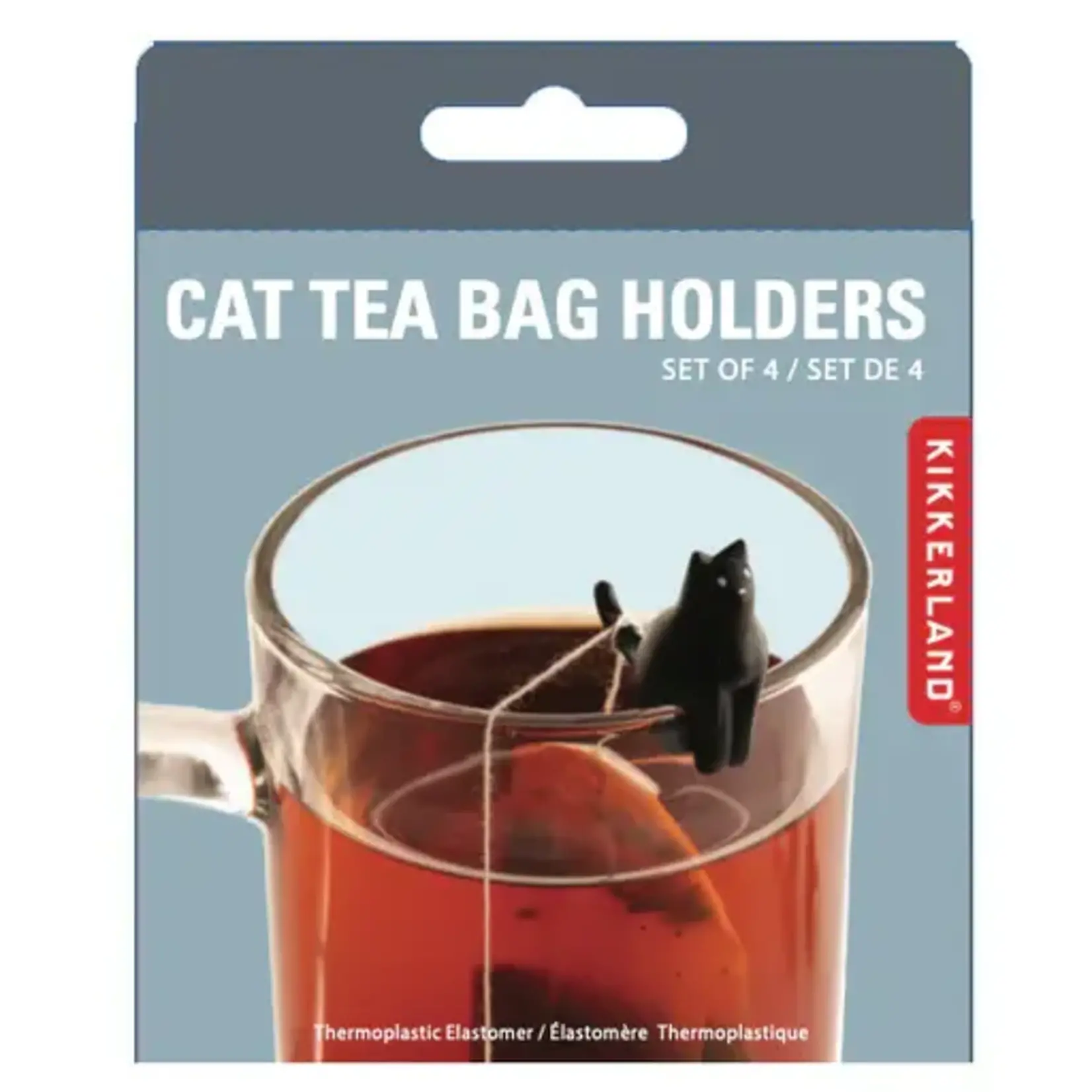 Tea Holder Cat Set Of 4 - CU372