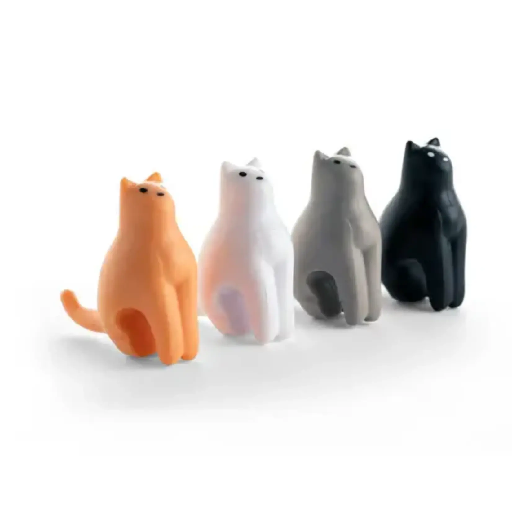 Tea Holder Cat Set Of 4 - CU372