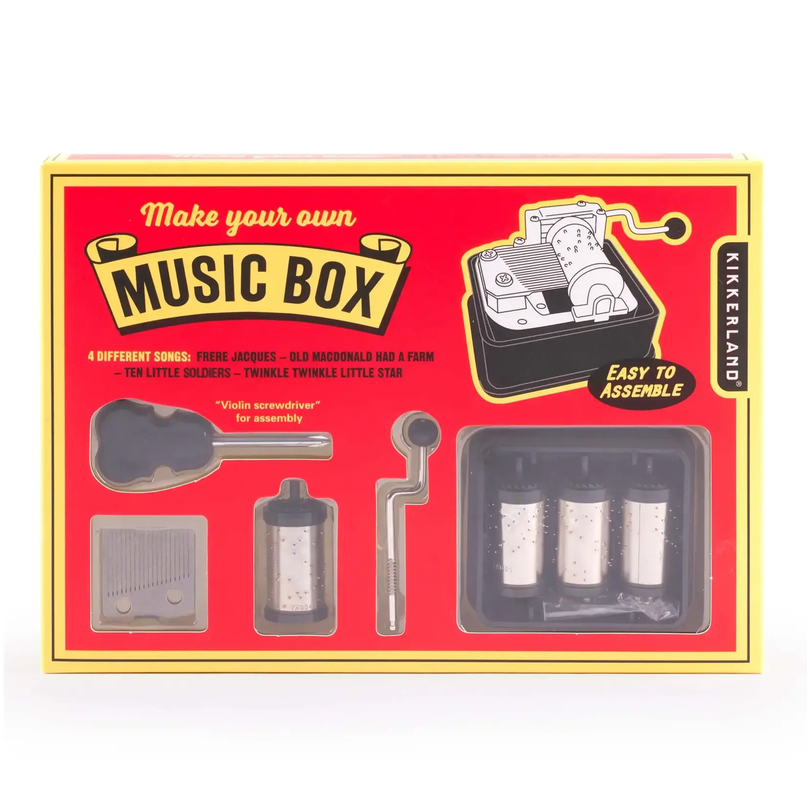 Make Your Own Music Box - 1261-A