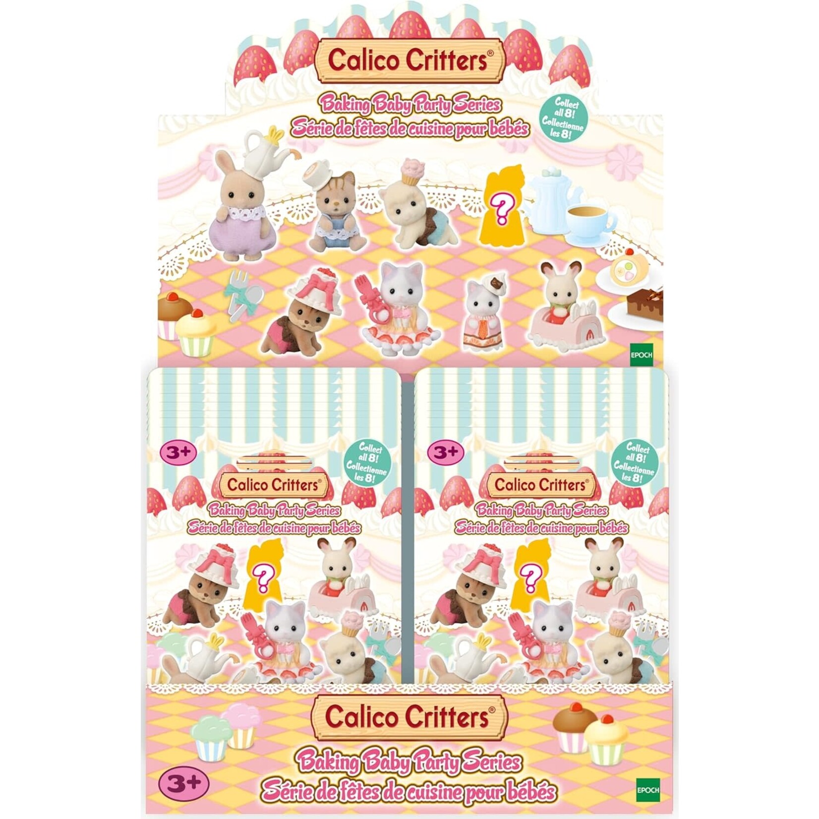 Calico Critters Calico Critters - Baking Baby Party Series CC2199
