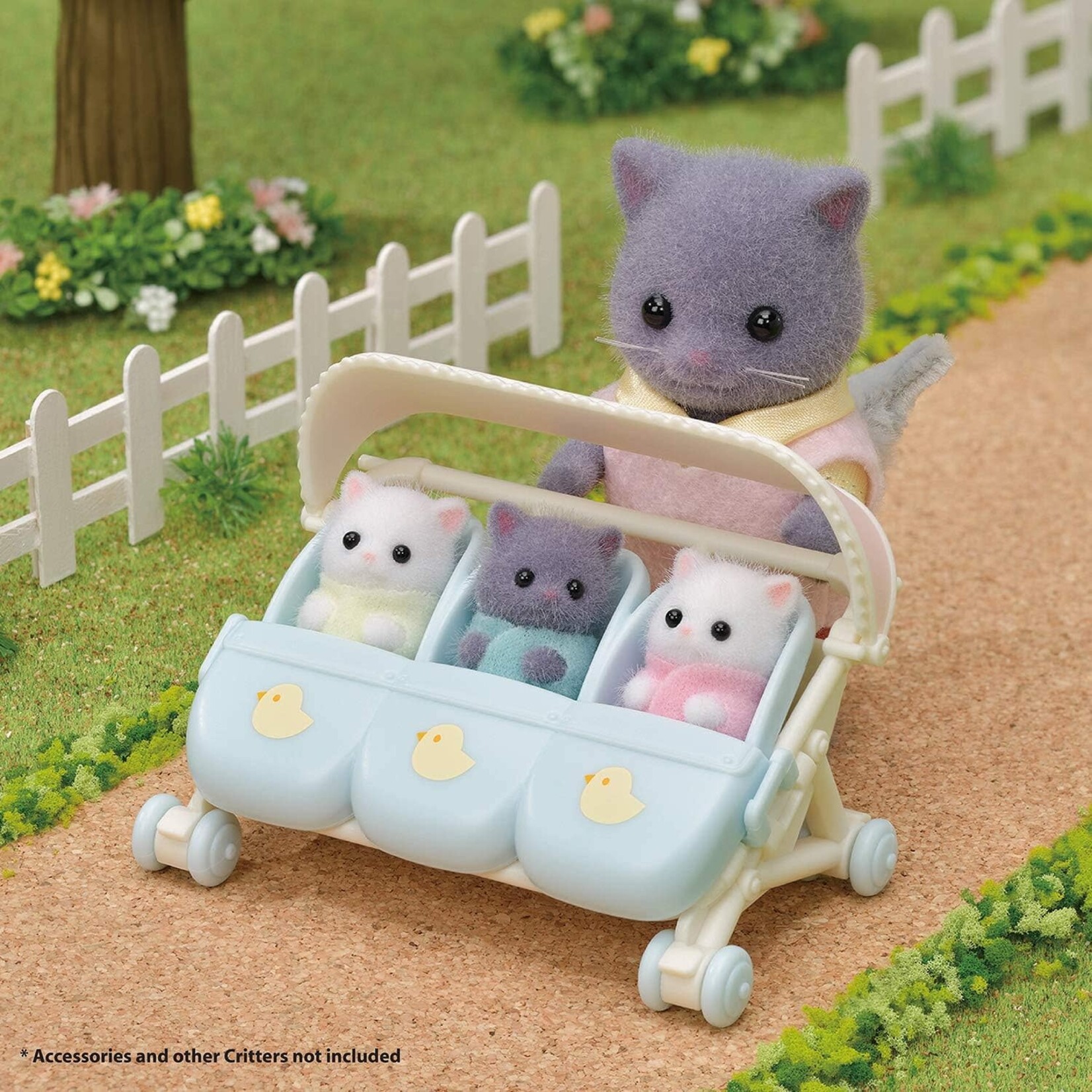 Calico Critters Calico Critters - Persian Cat Triplets CC1867