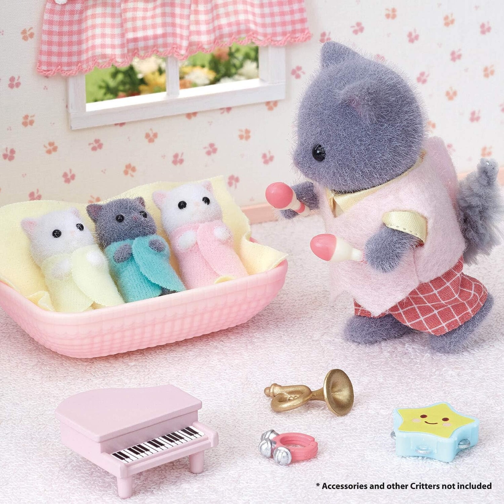 Calico Critters Calico Critters - Persian Cat Triplets CC1867