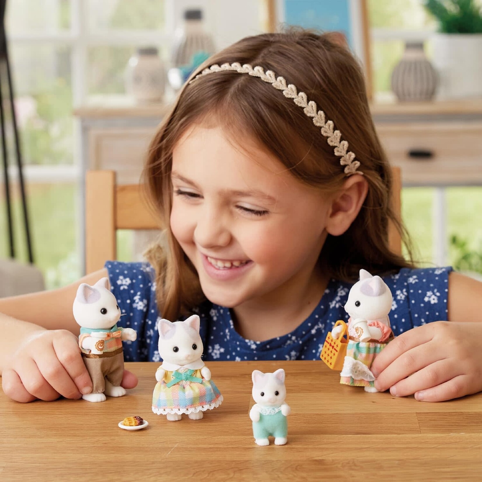 Calico Critters Calico Critters - Latte Cat Family CC2161