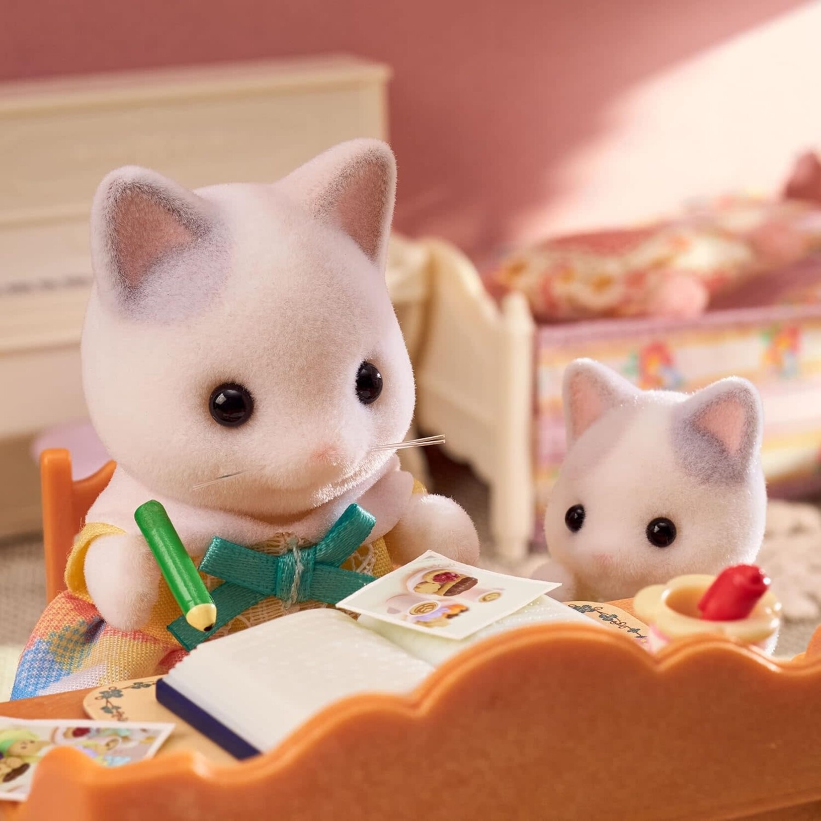 Calico Critters Calico Critters - Latte Cat Family CC2161