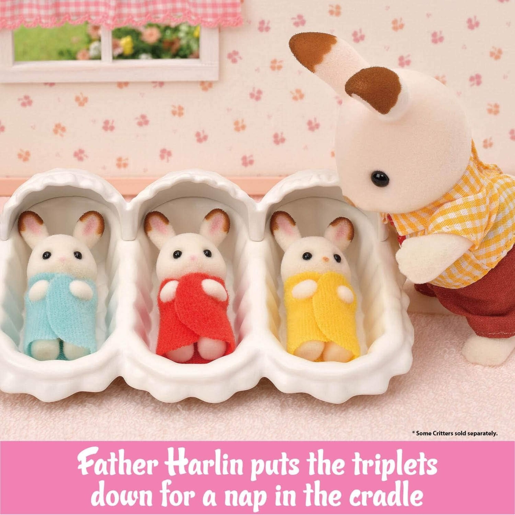 Calico Critters Calico Critters - Triplets Care Set CC1906