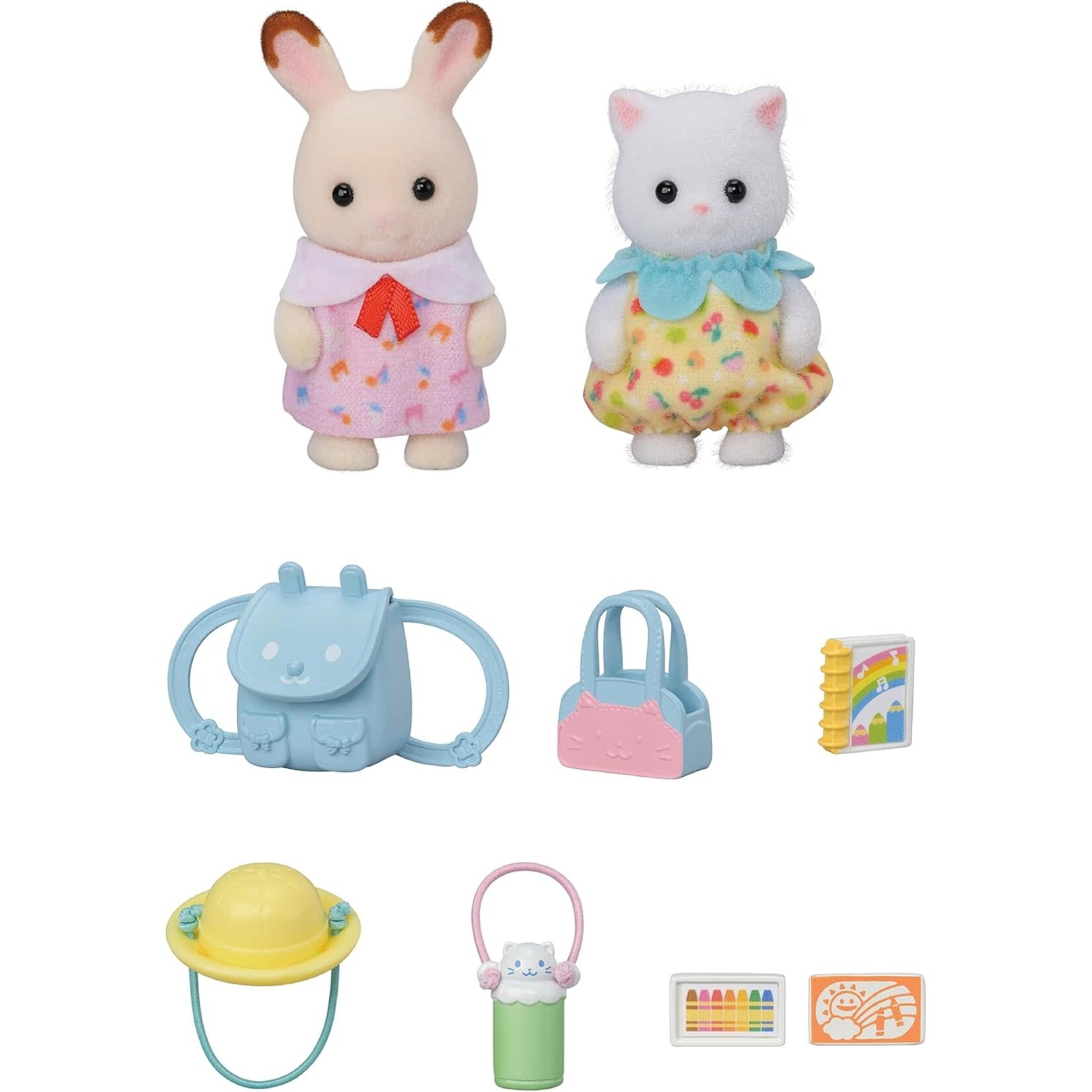 Calico Critters Calico Critters - Nursery Friends - Walk Along Duo CC2170