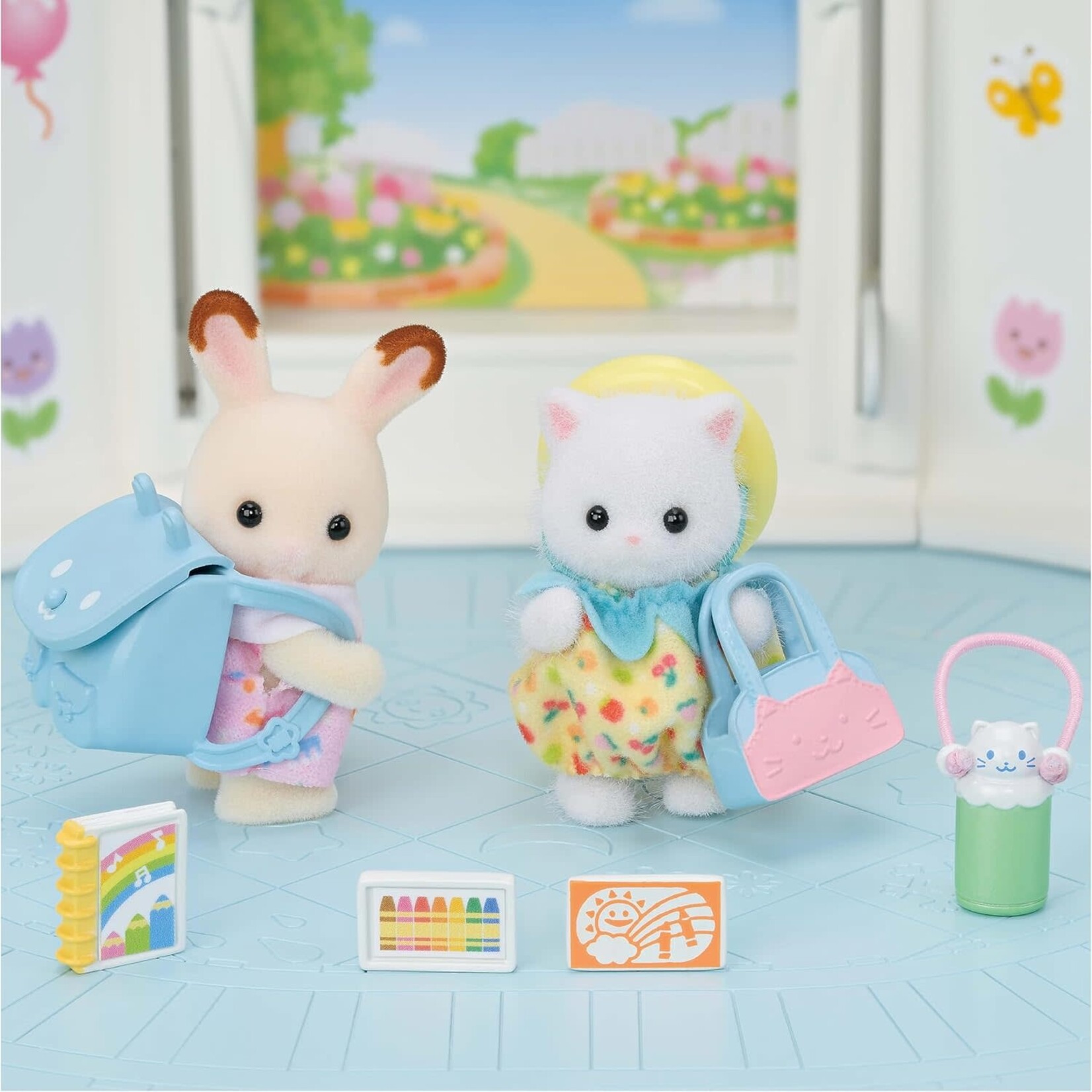 Calico Critters Calico Critters - Nursery Friends - Walk Along Duo CC2170