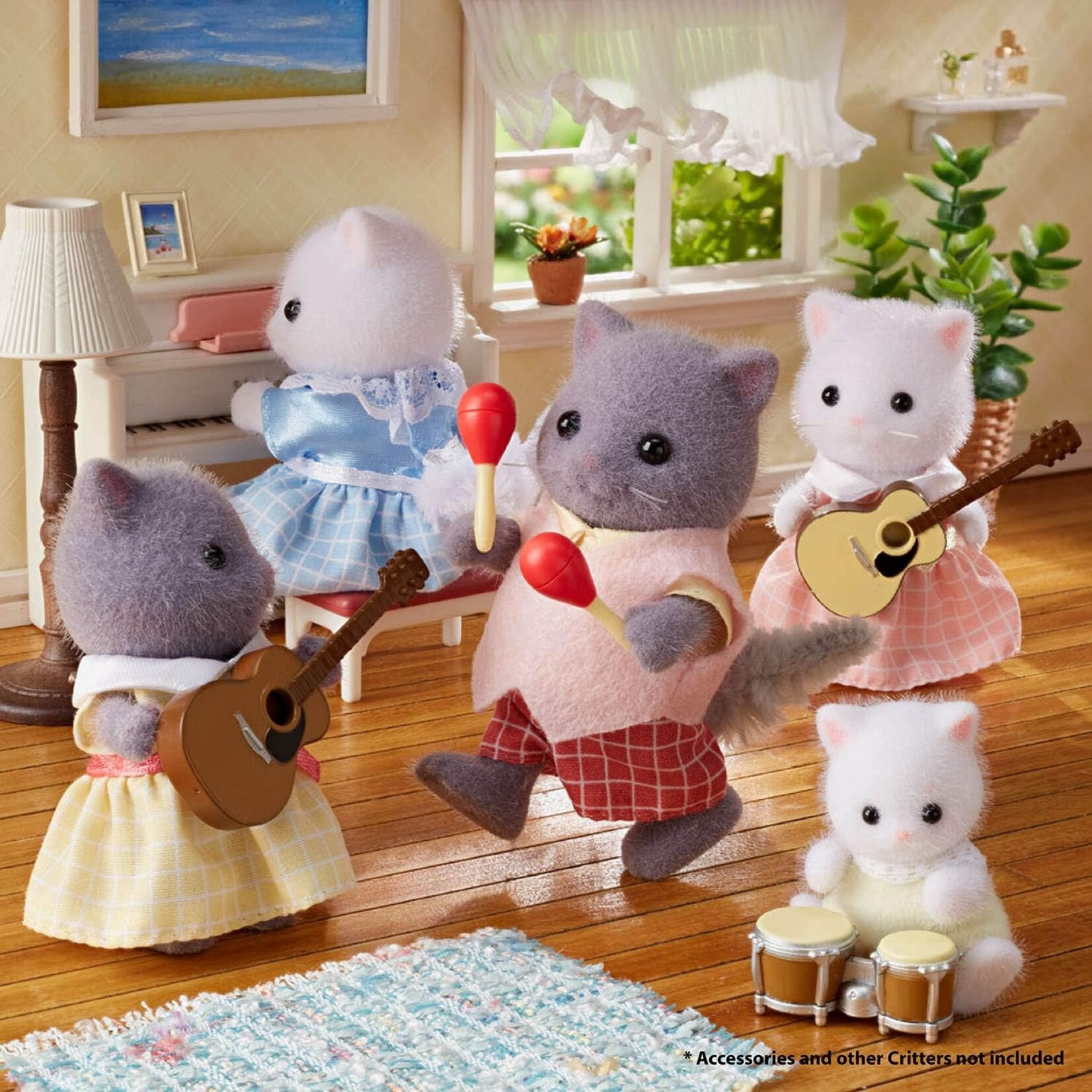 Calico Critters Calico Critters - Persian Cat Family CC1865