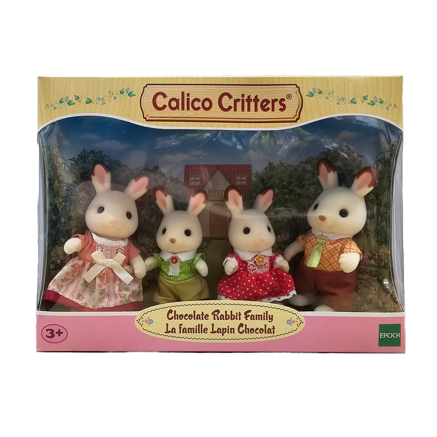 Calico Critters Calico Critters -  Chocolate Rabbit Family CC2028