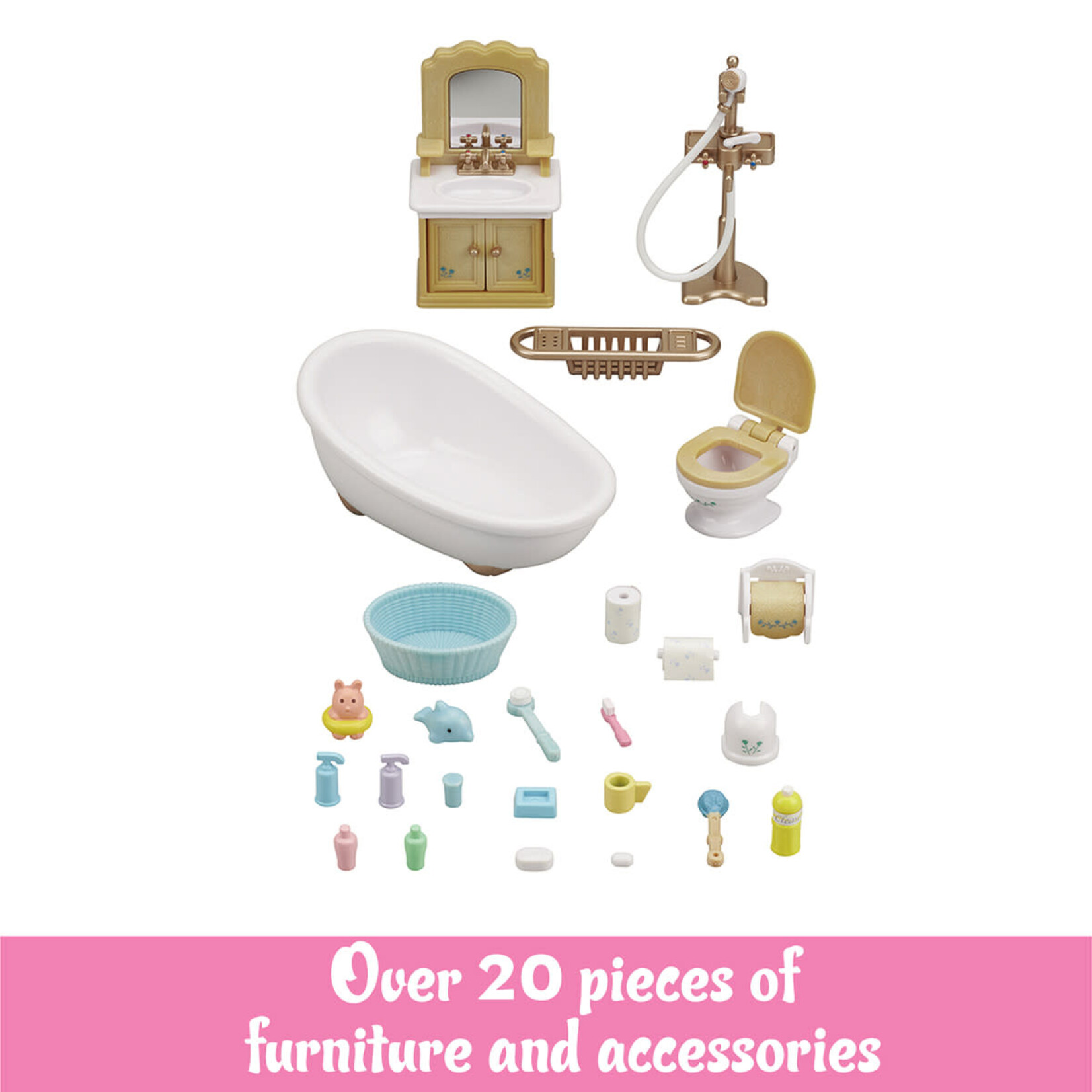 Calico Critters Calico Critters -  Country Bathroom Set CC1748