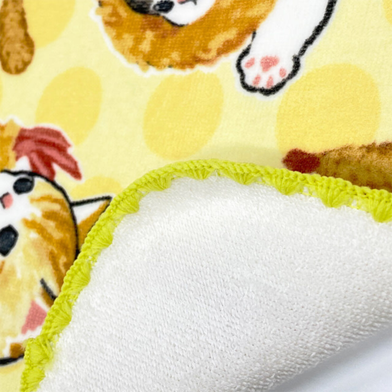 Marushin Washcloth - Mofusand Charm Towel (Fried Shrimp) MRS-799675