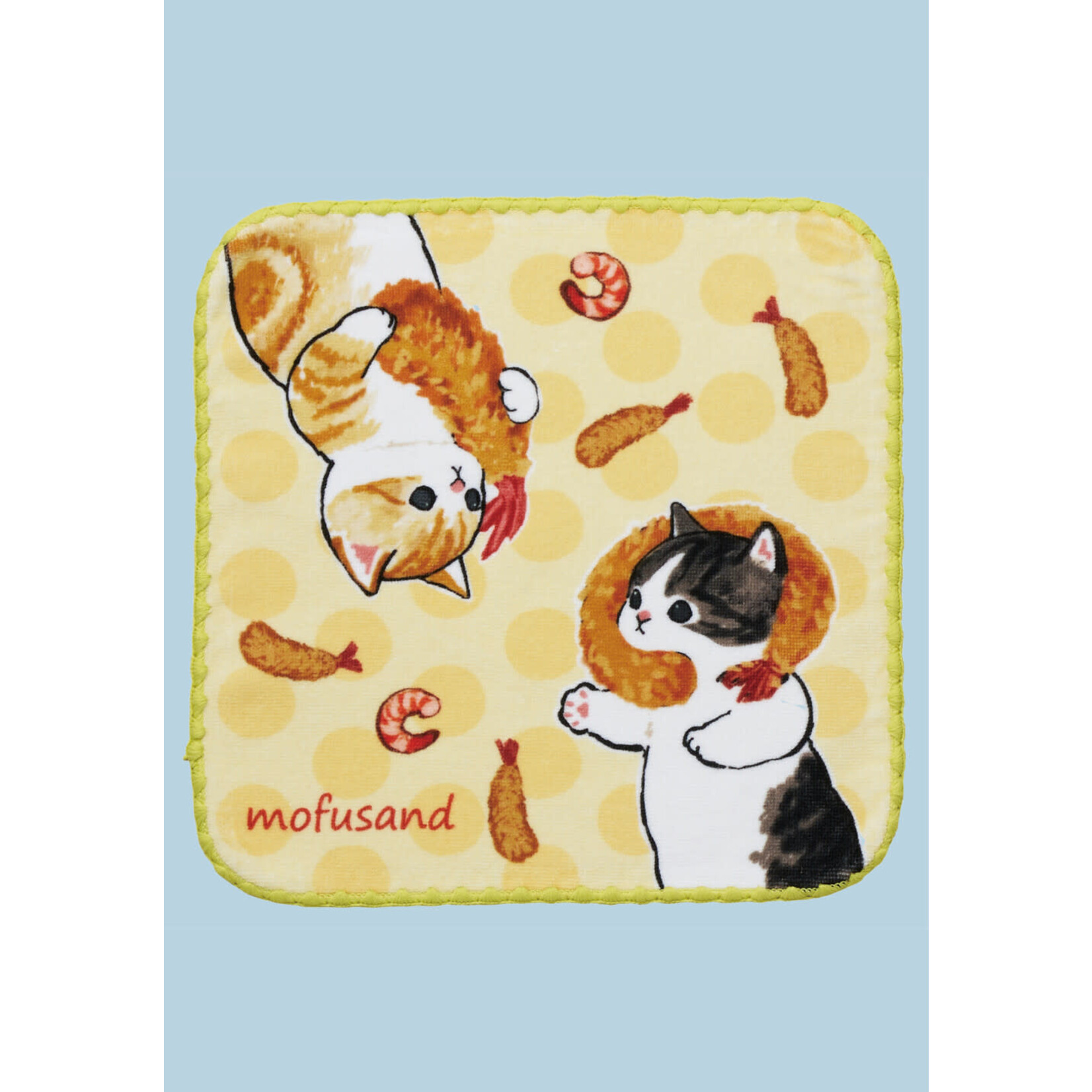 Marushin Washcloth - Mofusand Charm Towel (Fried Shrimp) MRS-799675