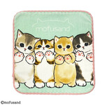 Marushin Washcloth - Mofusand Charm Towel (Friends) MRS-799651