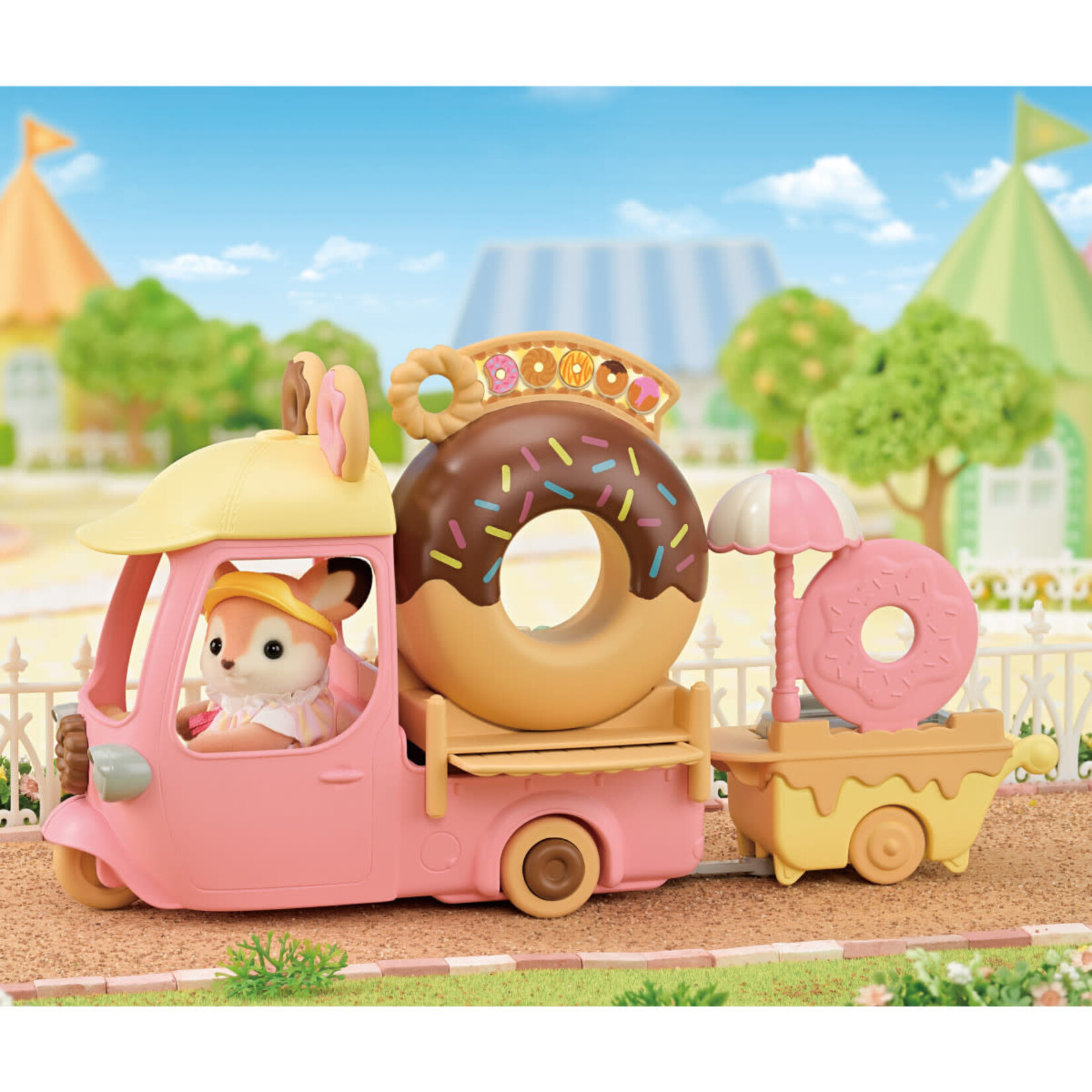 Calico Critters Calico Critters - Dip Dip Donuts Wagon CC2216