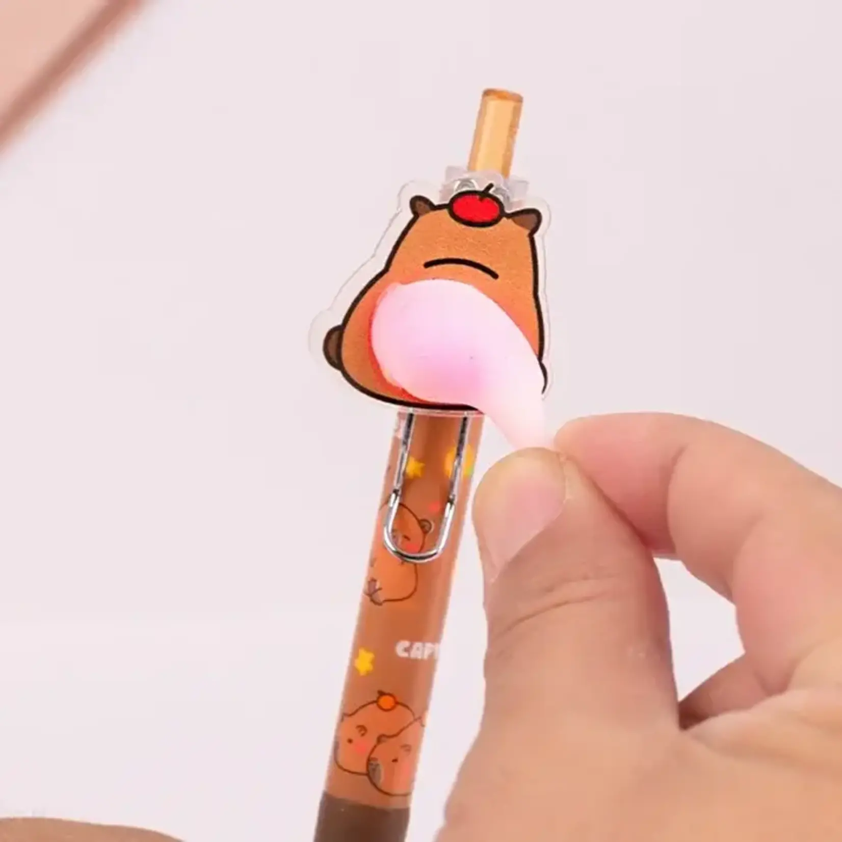 Capybara Squishy Butt Gel Pen - 22643