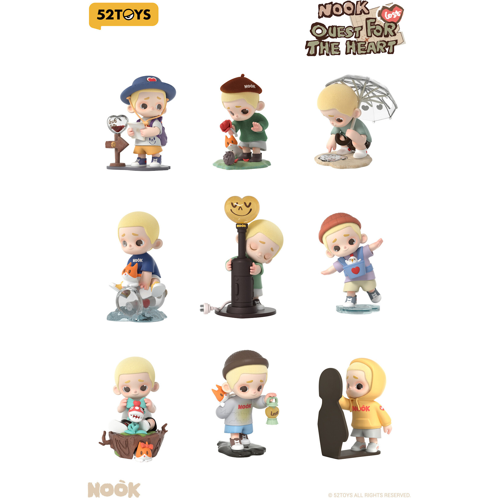 52Toys Blind Box - Nook Quest for the Heart