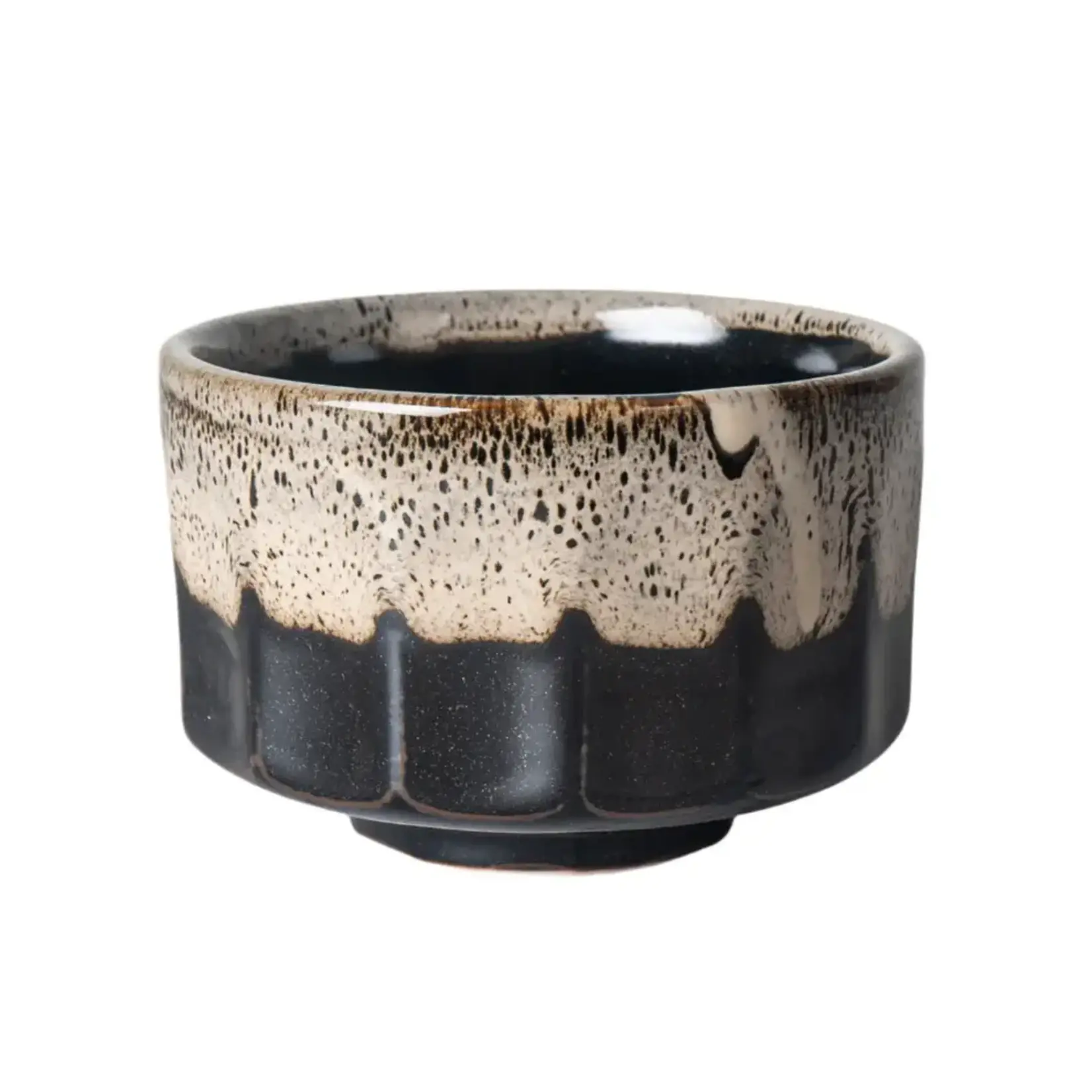 Matcha-wan Tetradecagon Brown White MCB425-T1