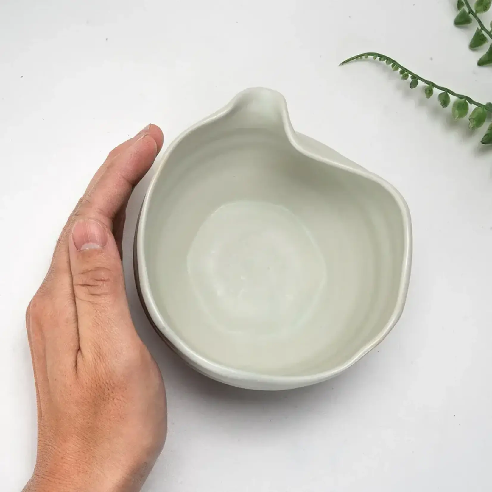 Matcha-wan - Katakuchi - White Matte MCL55-WH