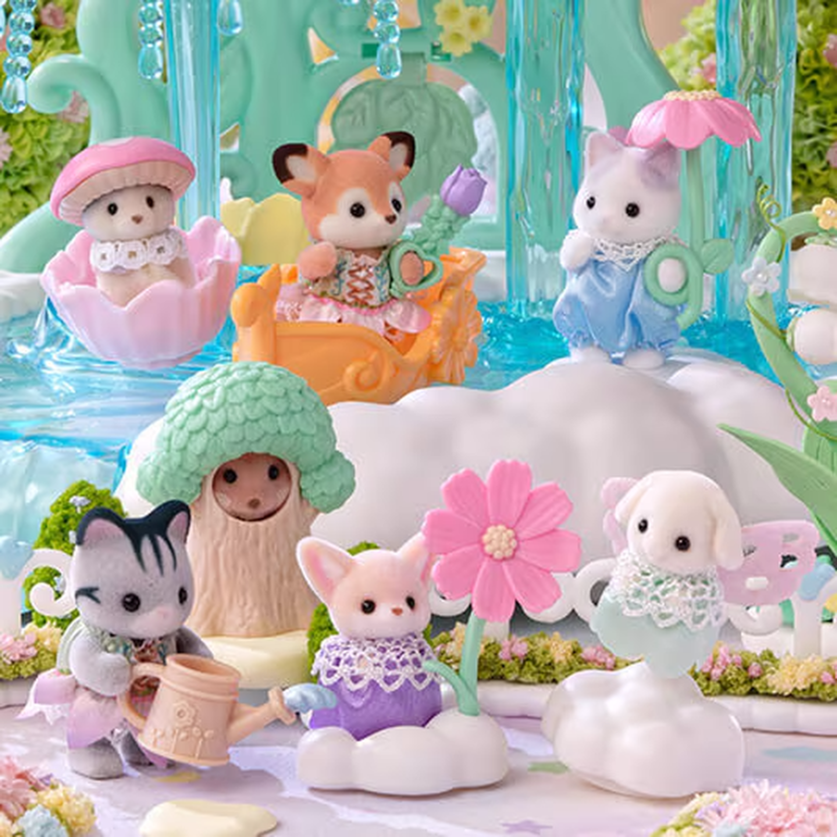 Calico Critters Calico Critters - Blooming Baby Friends Series CC2218
