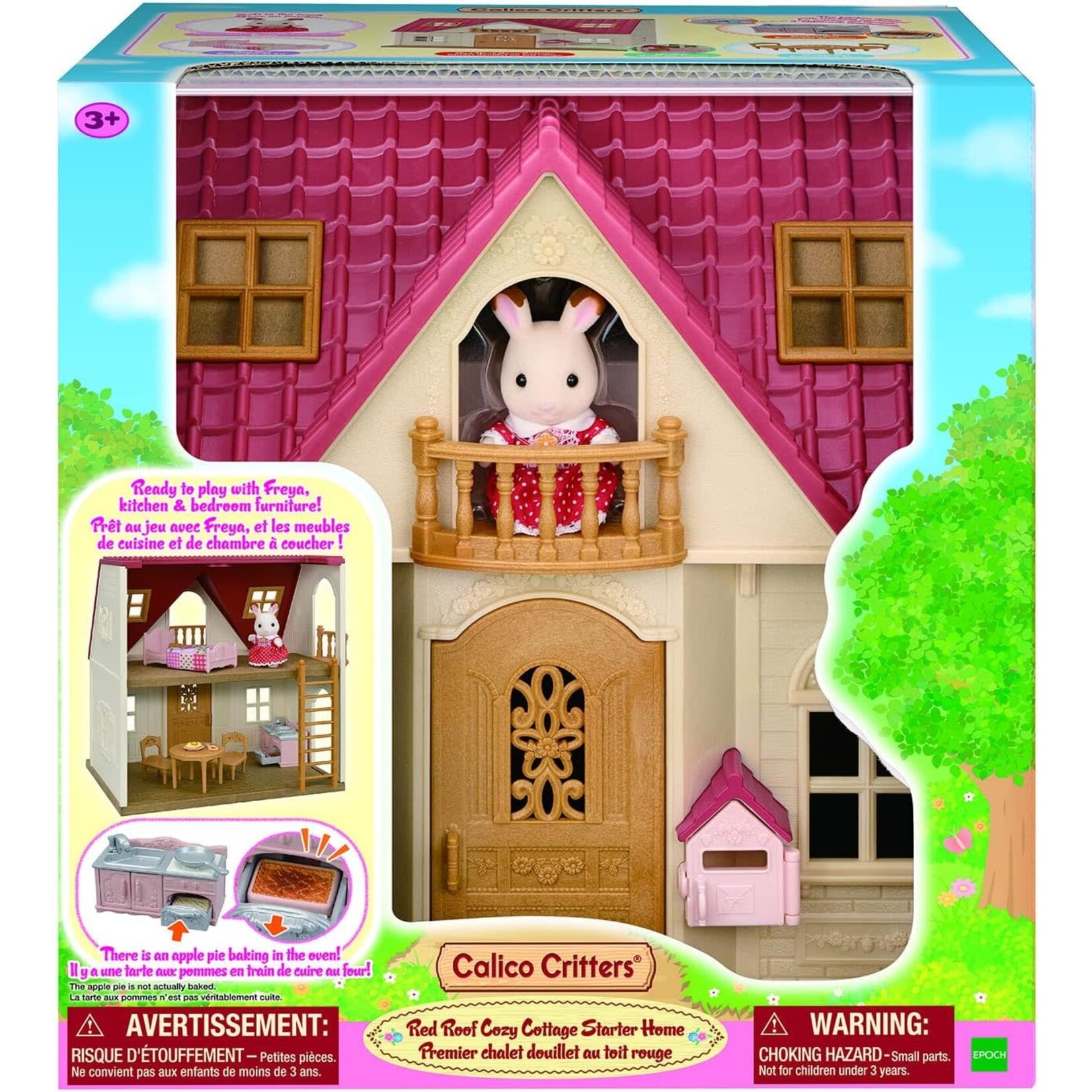 Calico Critters Calico Critters - Red Roof Cozy Cottage Starter Home CC2029