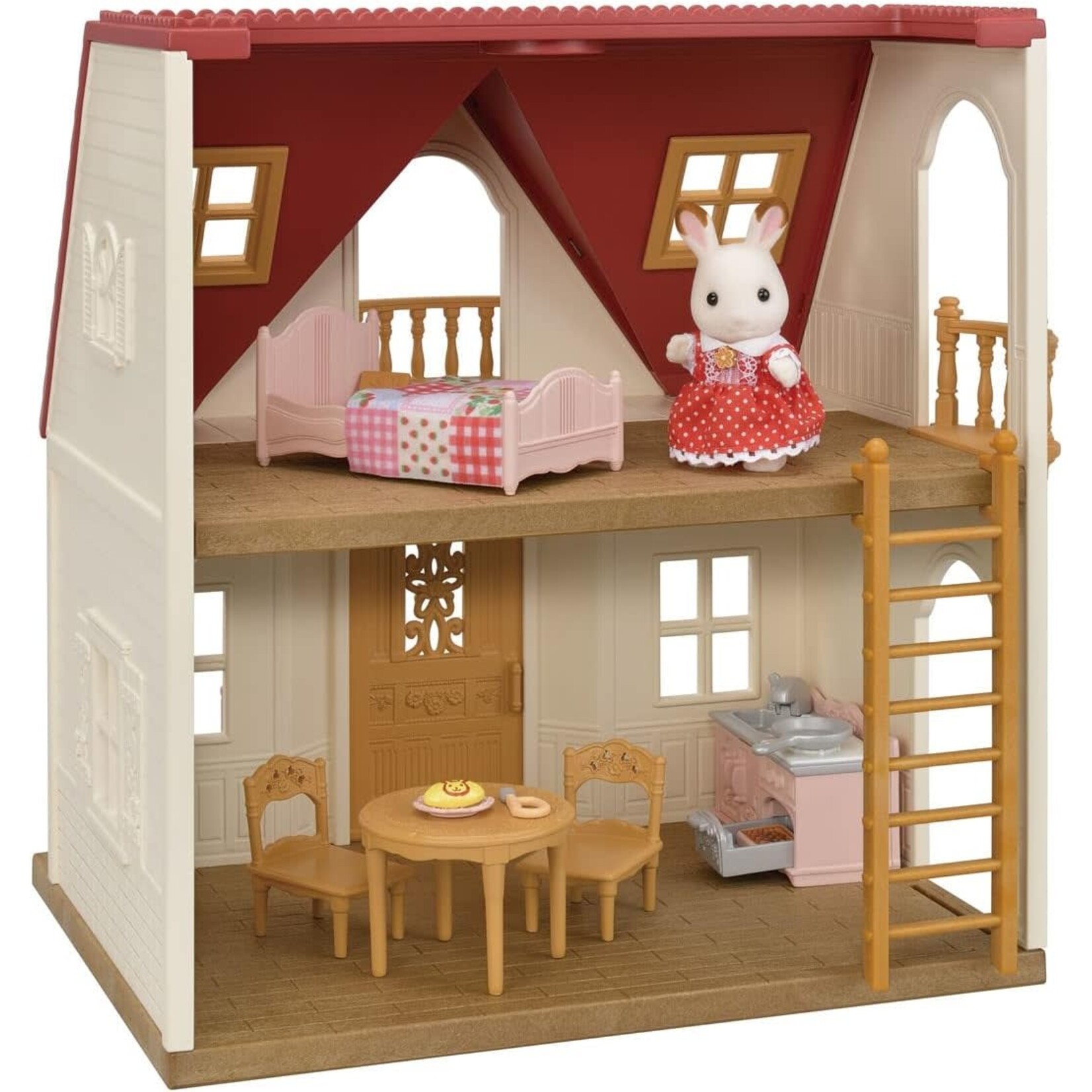 Calico Critters Calico Critters - Red Roof Cozy Cottage Starter Home CC2029
