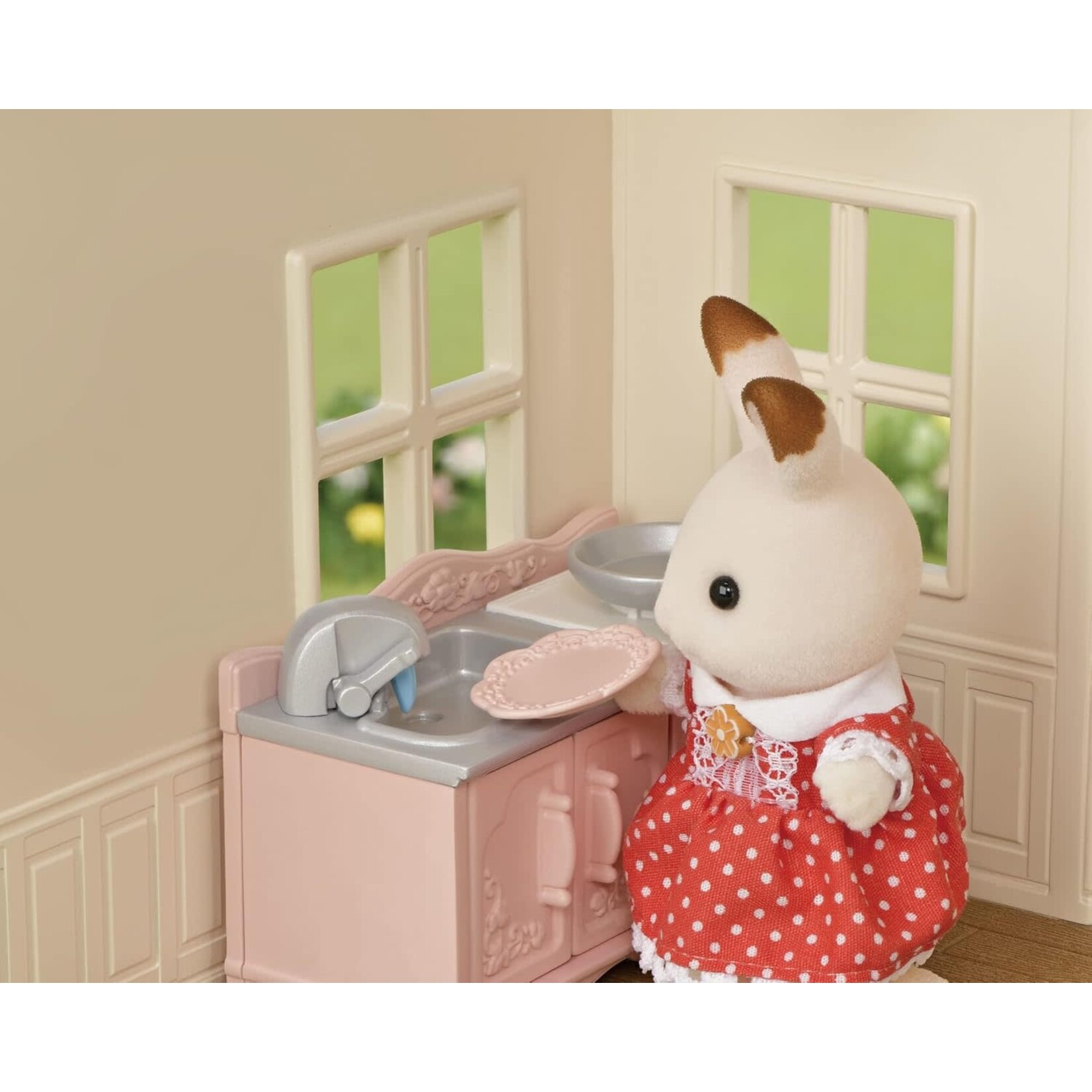 Calico Critters Calico Critters - Red Roof Cozy Cottage Starter Home CC2029