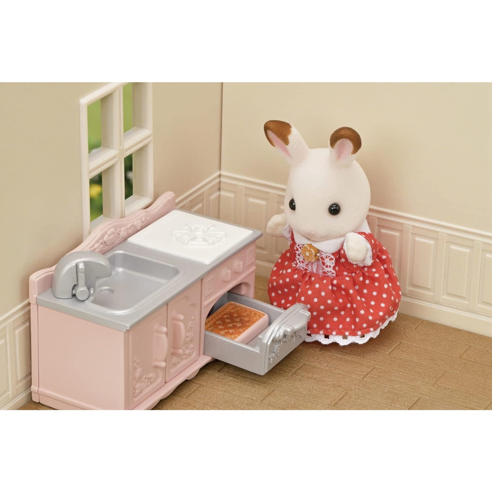 Calico Critters Calico Critters - Red Roof Cozy Cottage Starter Home CC2029