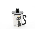 10oz Mug w/ Lid & Spoon - Cat King PC15-1