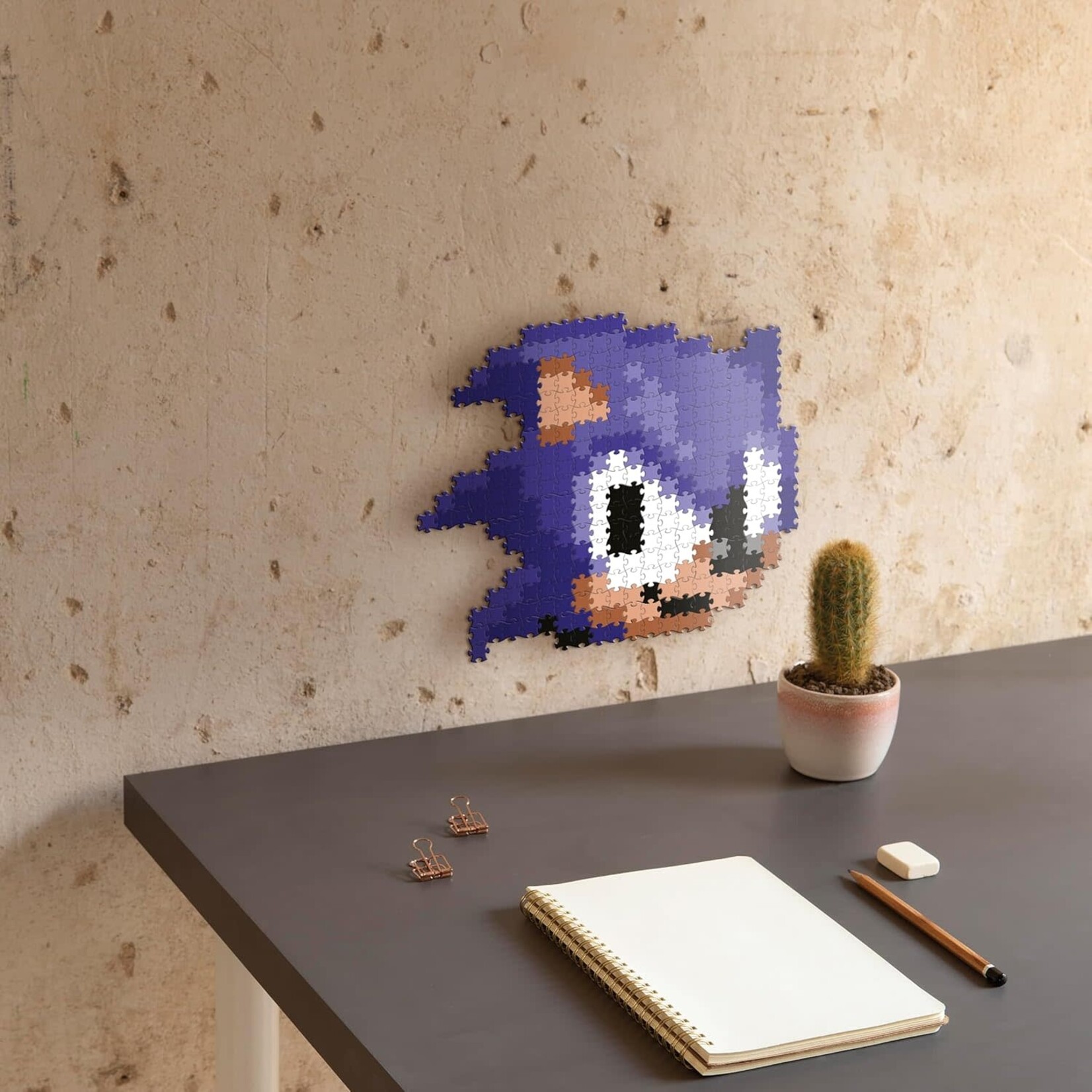 TOMY Jixelz Remix Sonic the Hedgehog Head Puzzle (250 Pieces) Sonic