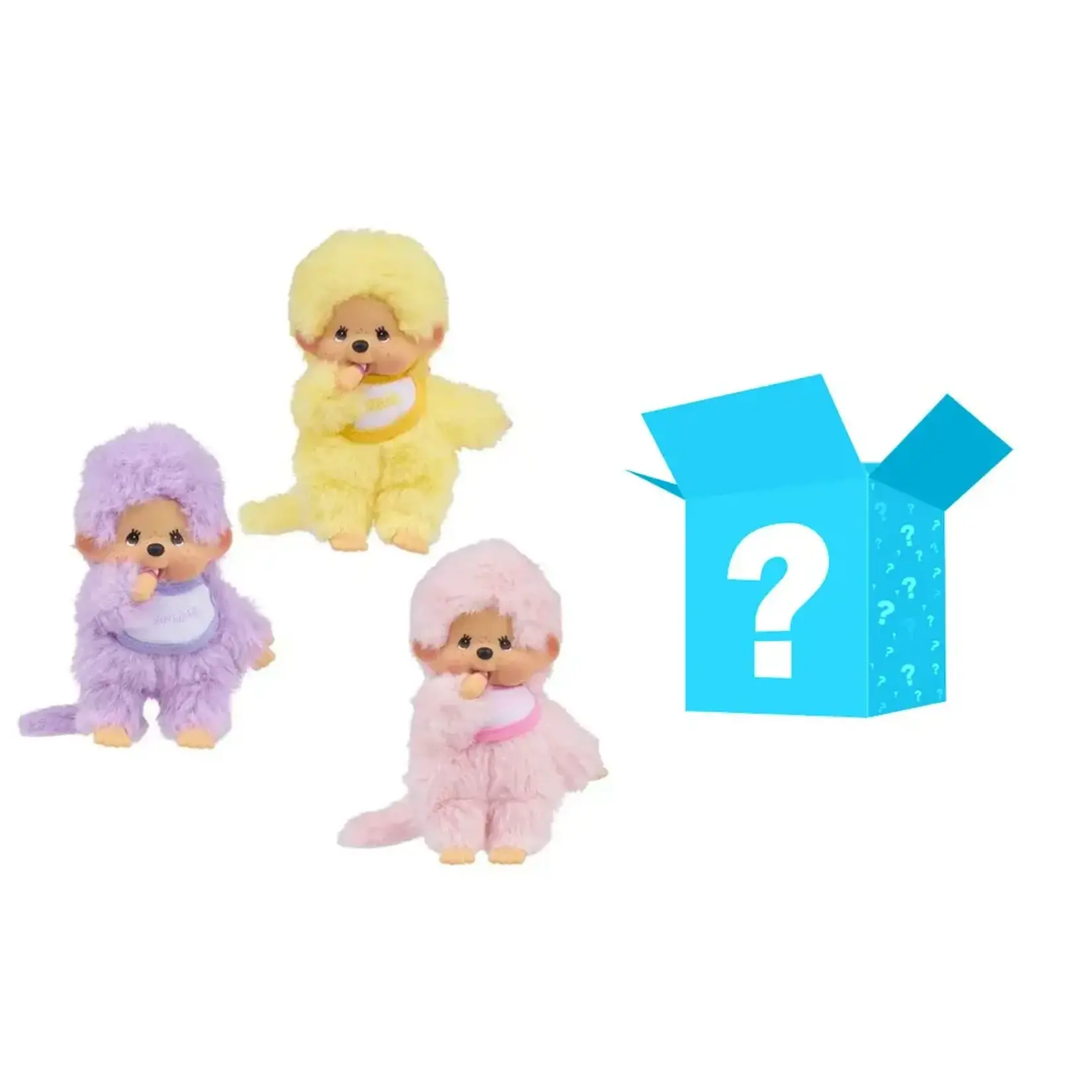 Sekiguchi Monchhichi Colorful Assortment 5.5" Plush Dolls