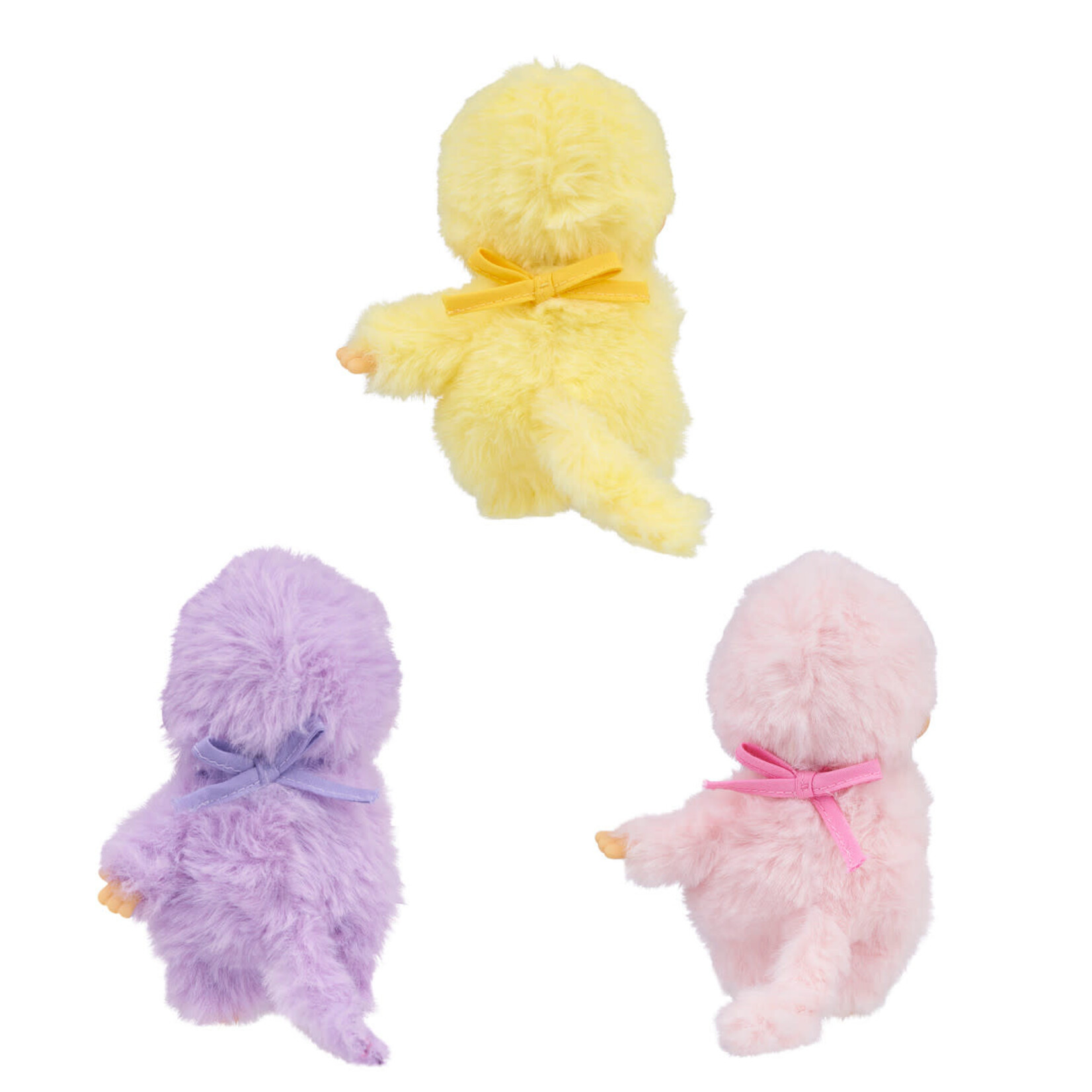 Sekiguchi Monchhichi Colorful Assortment 5.5" Plush Dolls