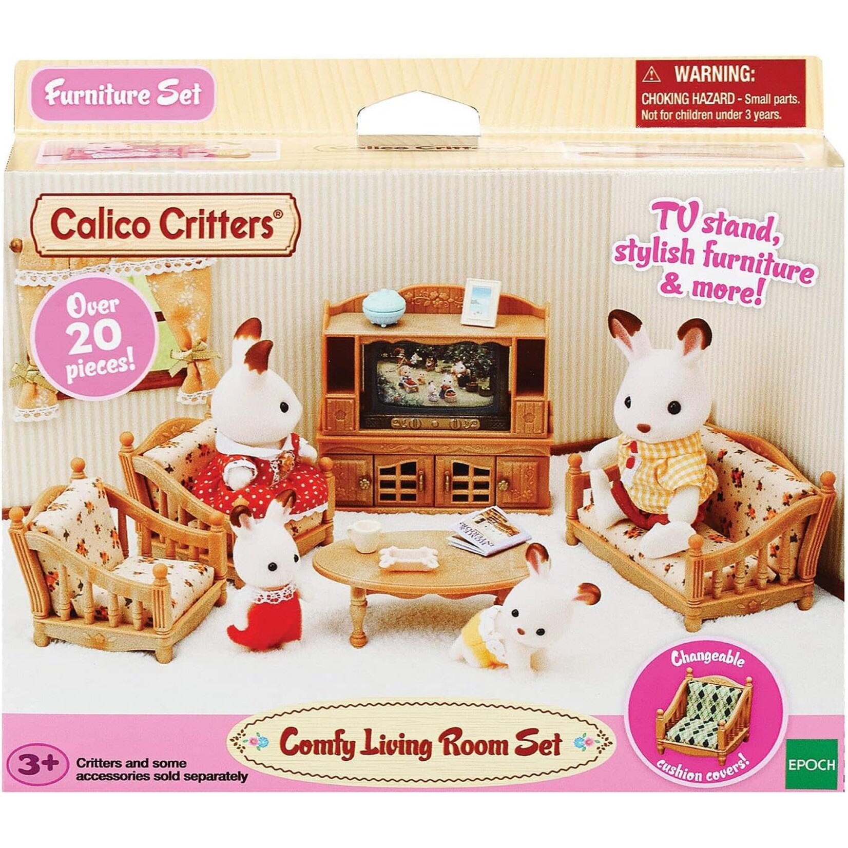 Calico Critters Calico Critters - Comfy Living Room Set CC1808