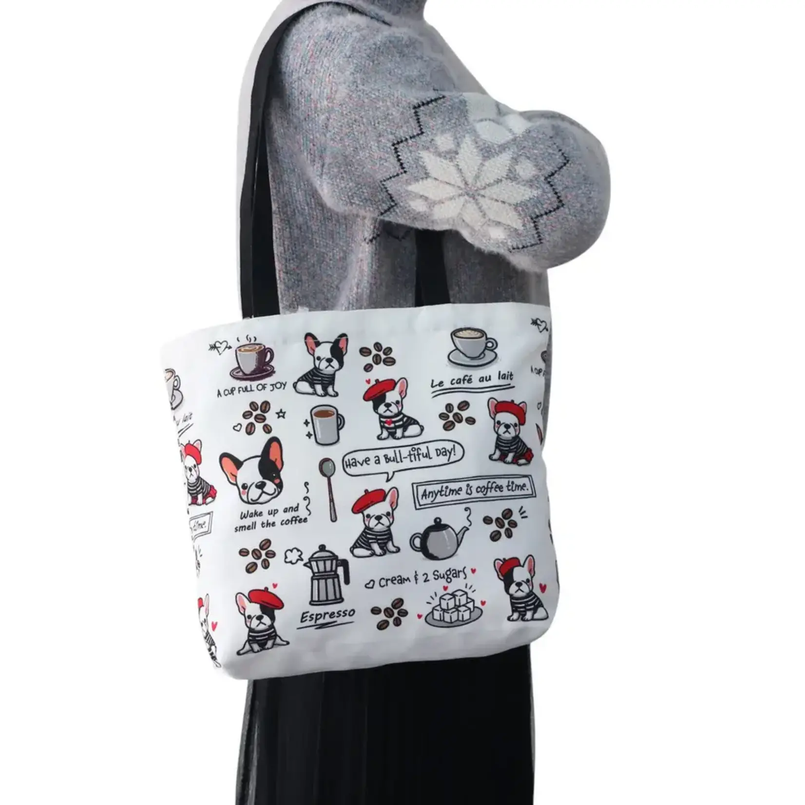 Tote Bag - 15"L - French Bulldog TBG04-MM