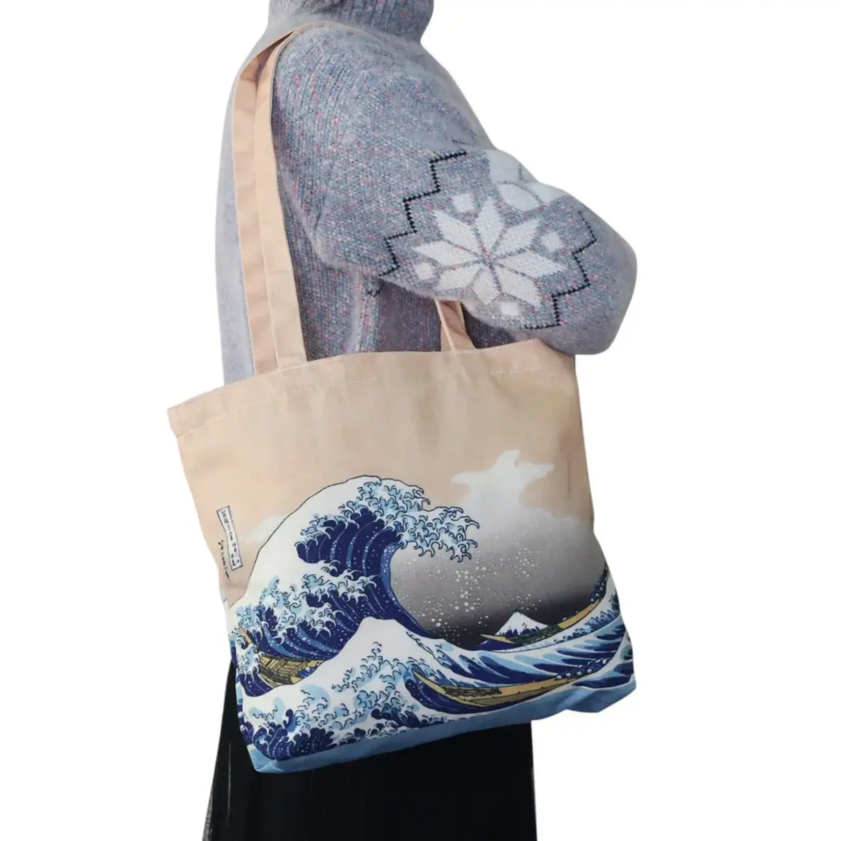 Tote Bag - 15"L - Hokusai Great Wave TBG01-MM