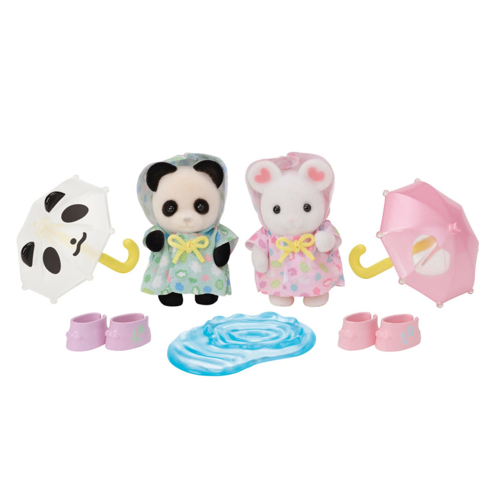 Calico Critters Calico Critters - Nursery Friends -Rainy Day Duo- CC2171