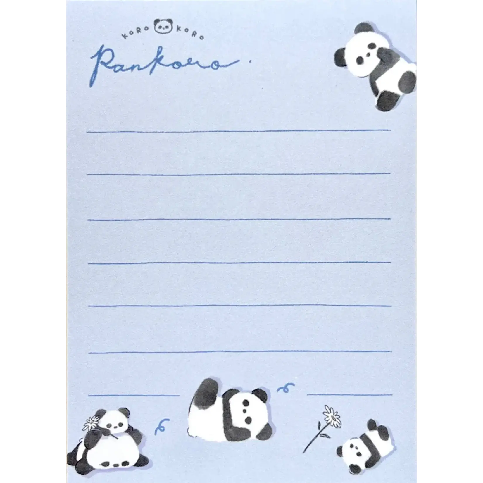 Q-Lia Panda Pankoru Mini Notepads - 74634